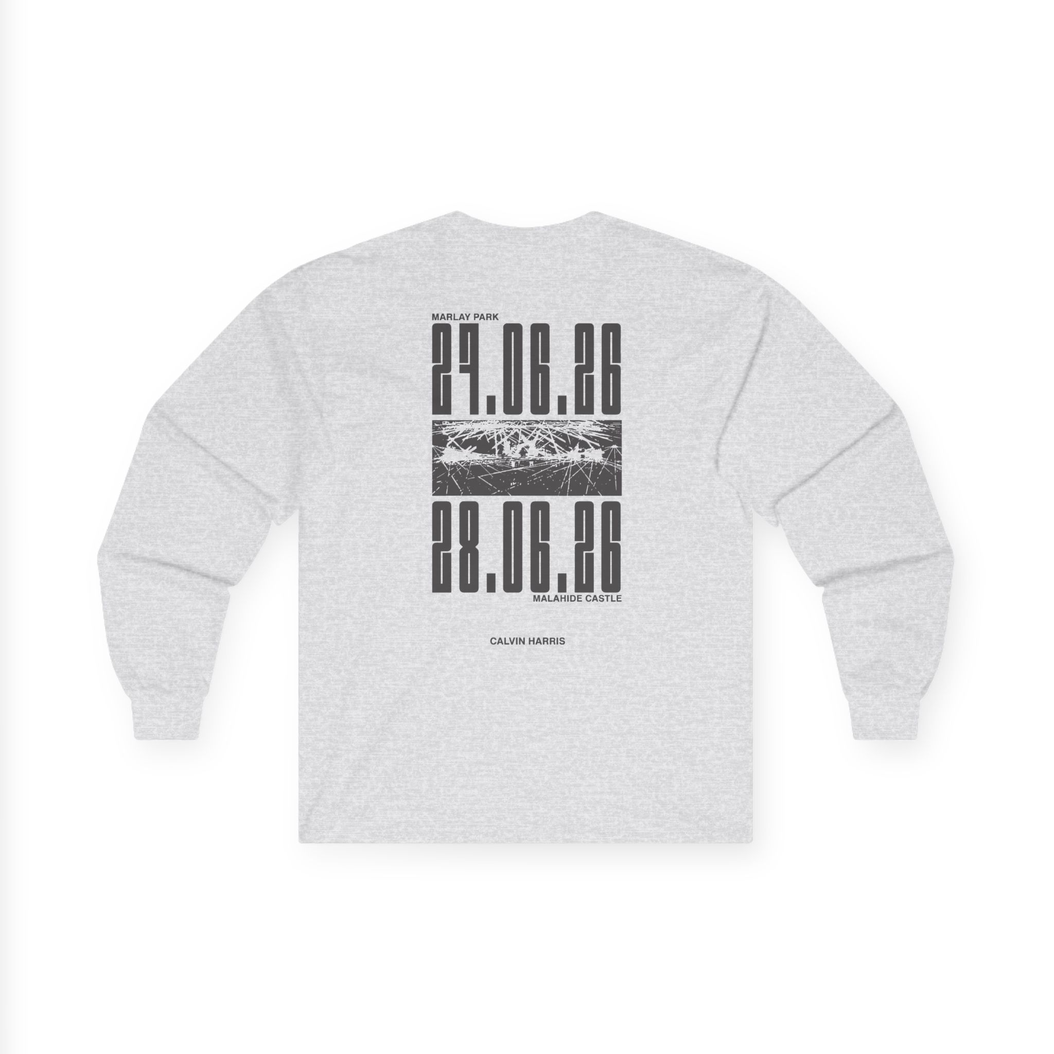 Calvin Harris Malahide Castle Tour Unisex Ultra Cotton Long Sleeve Tee - Image 4