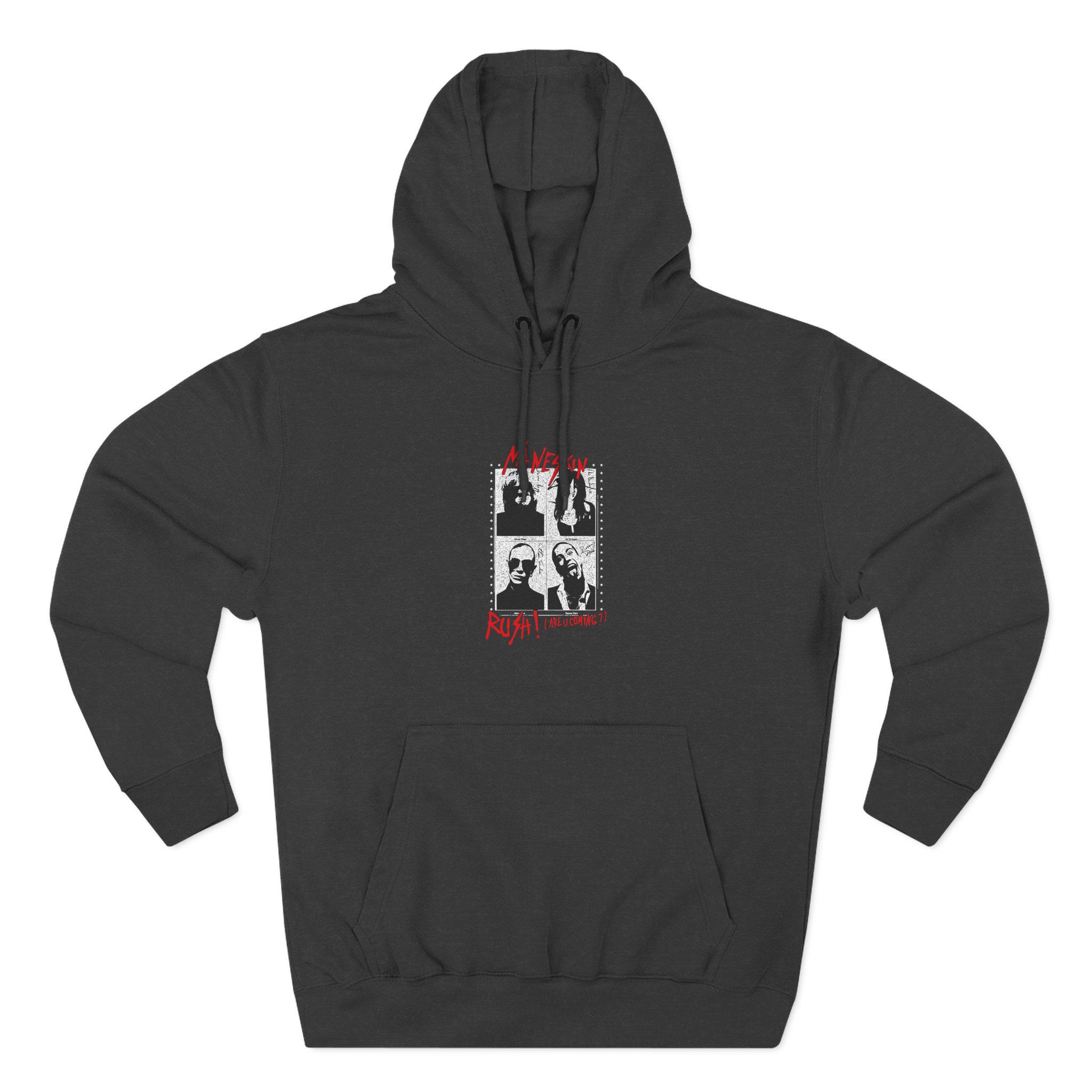 Maneskin RUSH! Three-Panel Fleece Hoodie - Image 3