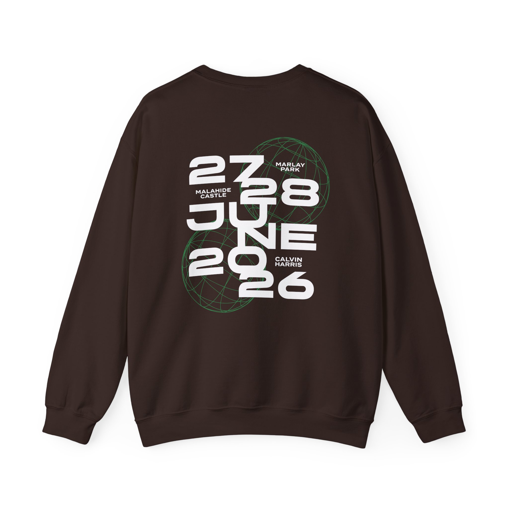 Calvin Harris Wireframe Marlay Park Unisex Heavy Blend™ Crewneck Sweatshirt - Image 6