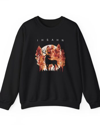 Ihsahn Silhouette Unisex Heavy Blend™ Crewneck Sweatshirt