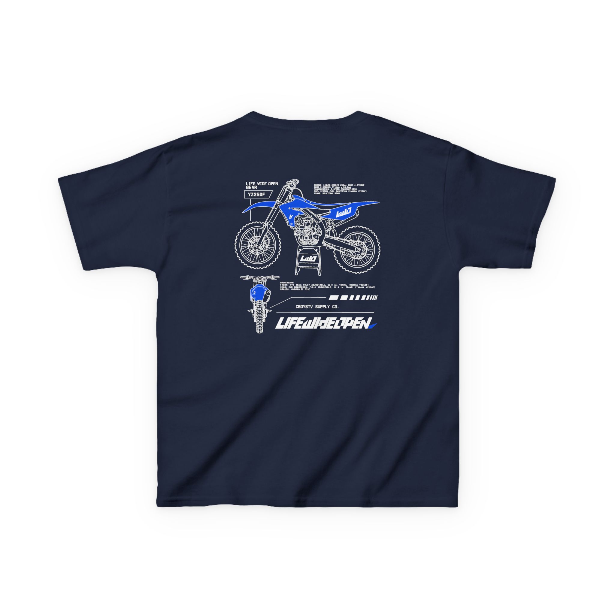 Kids Cboystv Yamaha Spec Heavy Cotton™ Tee - Image 14