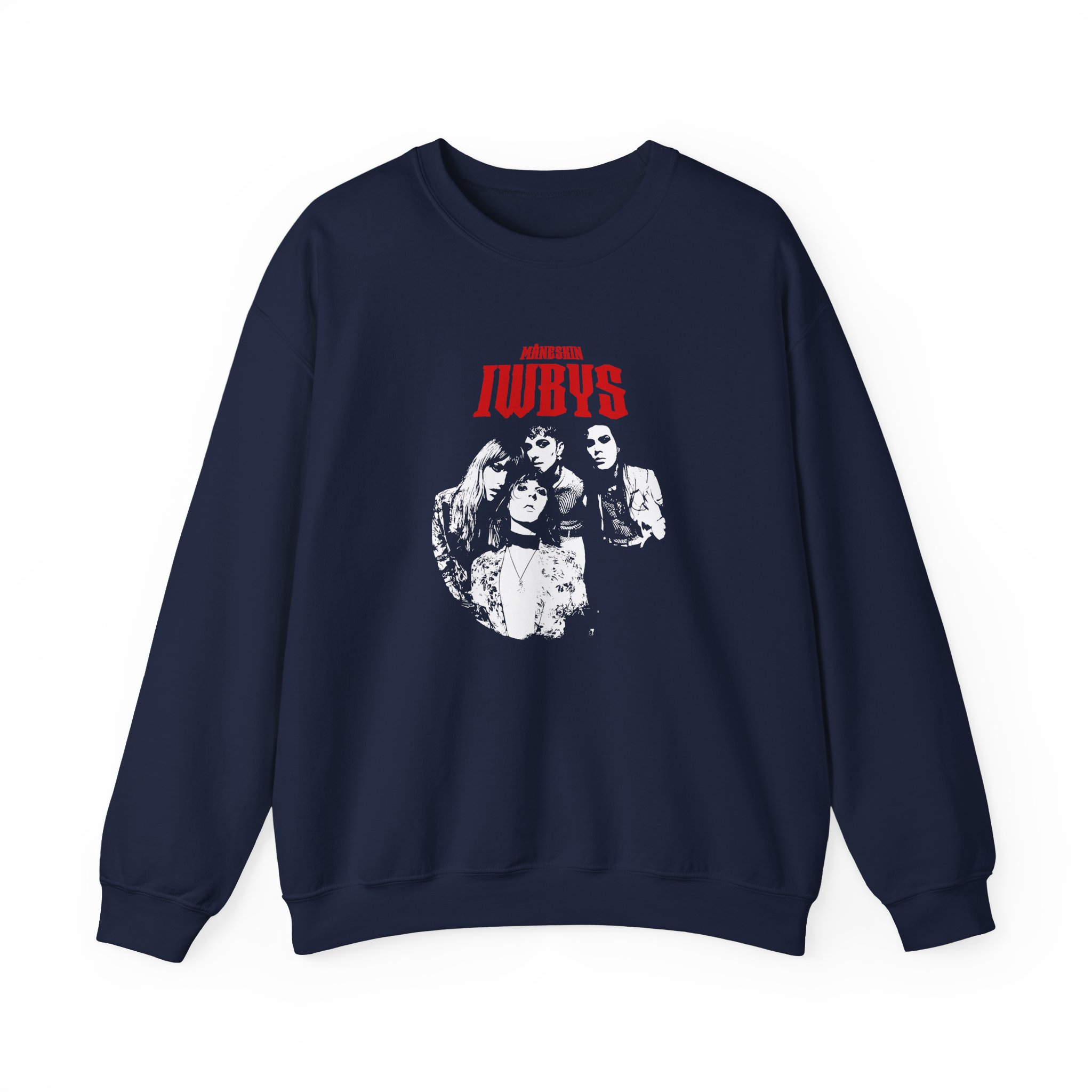 Maneskin IWBYS Unisex Heavy Blend™ Crewneck Sweatshirt - Image 11