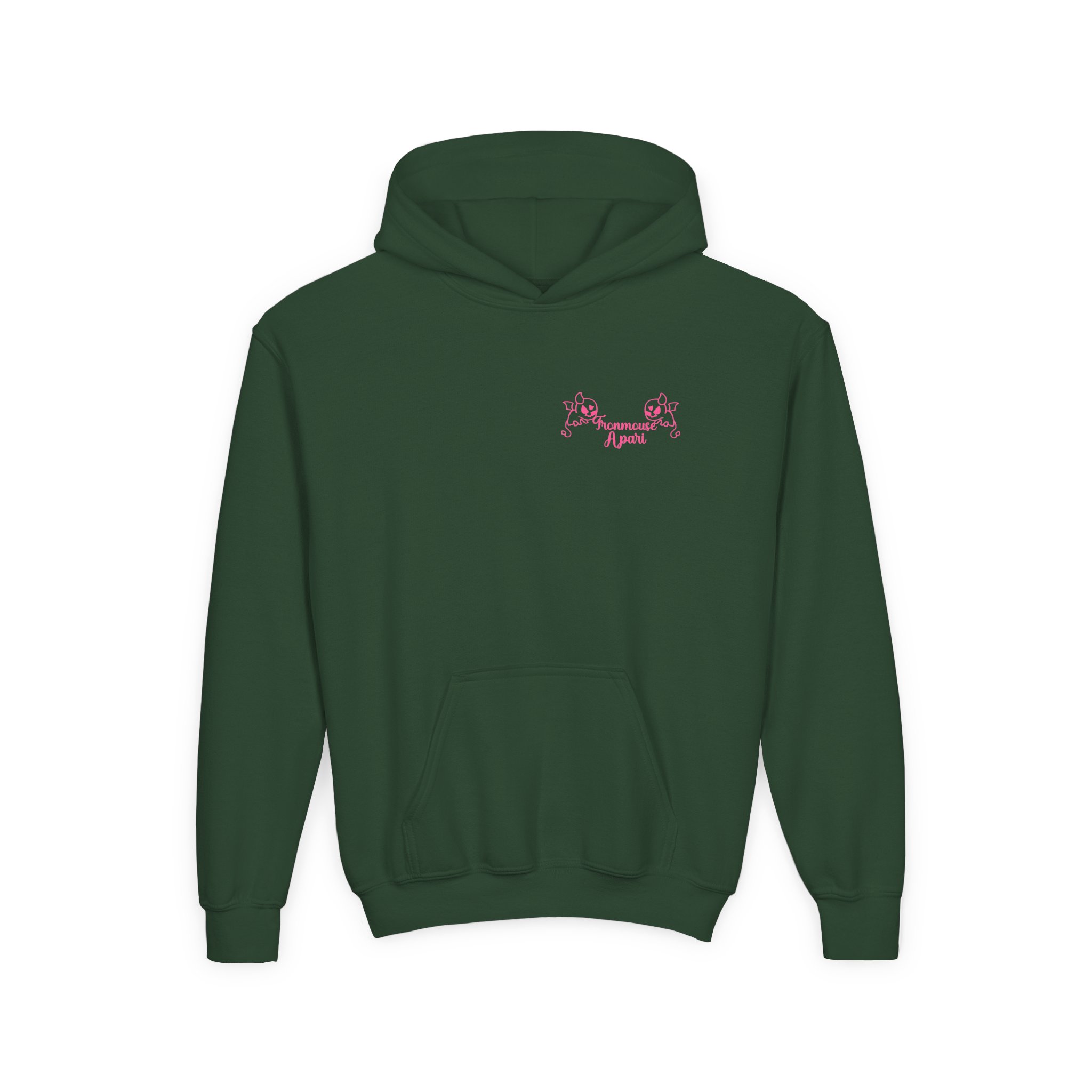 Ironmouse Underworld Goddess Youth Heavy Blend Hooded Sweatshirt - Image 3