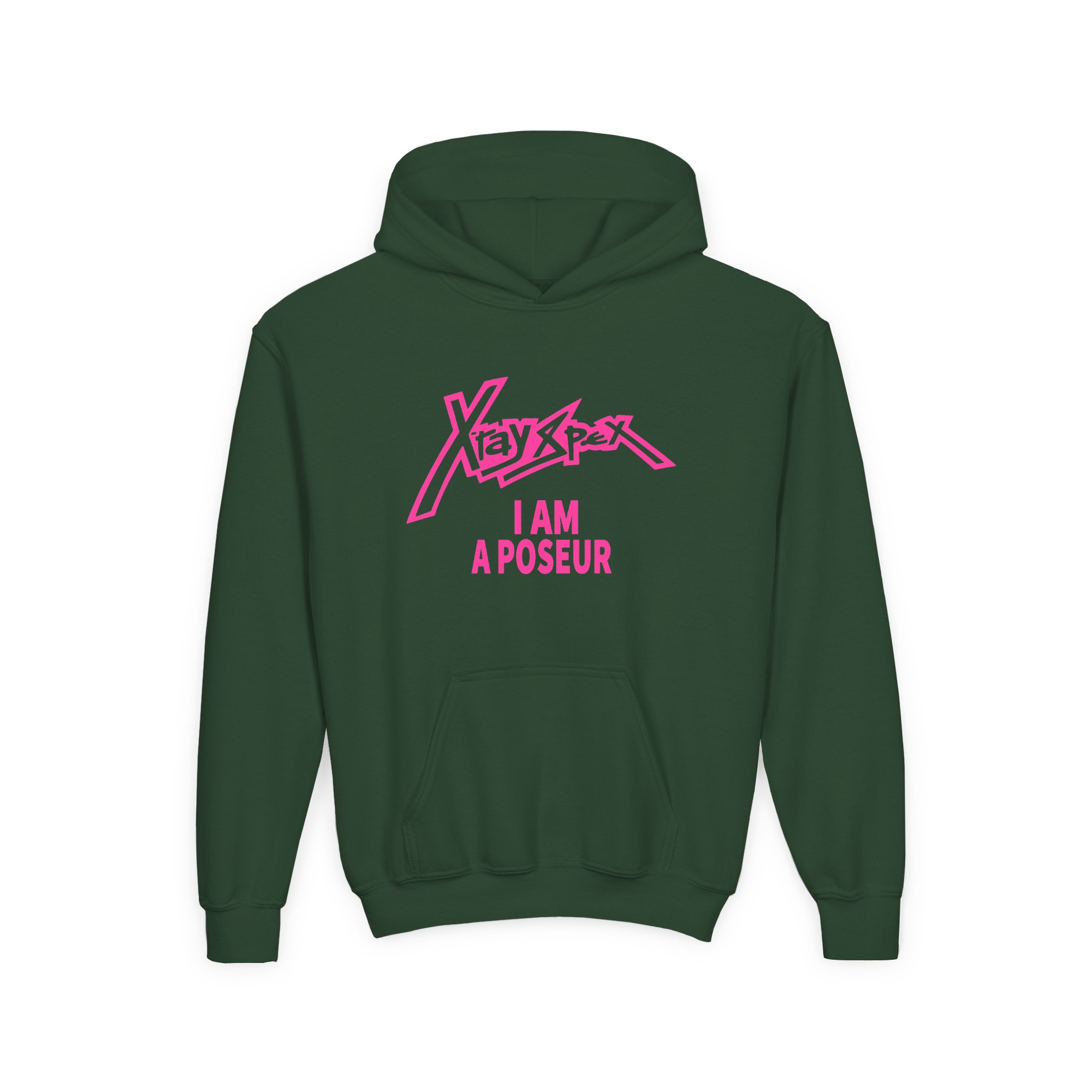 X-ray Spex I Am Aposeur Youth Heavy Blend Hooded Sweatshirt - Image 7