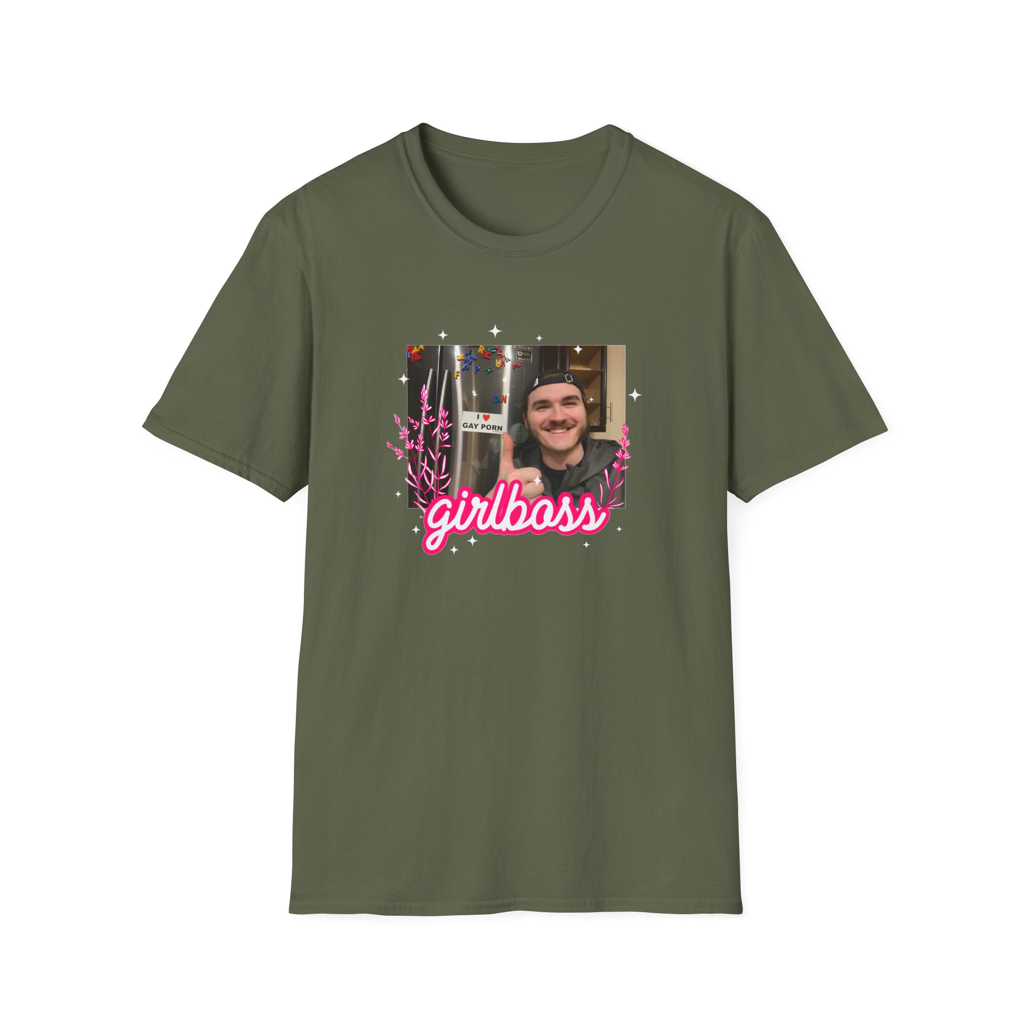 Jschlatt Girlboss Unisex Softstyle T-Shirt - Image 7