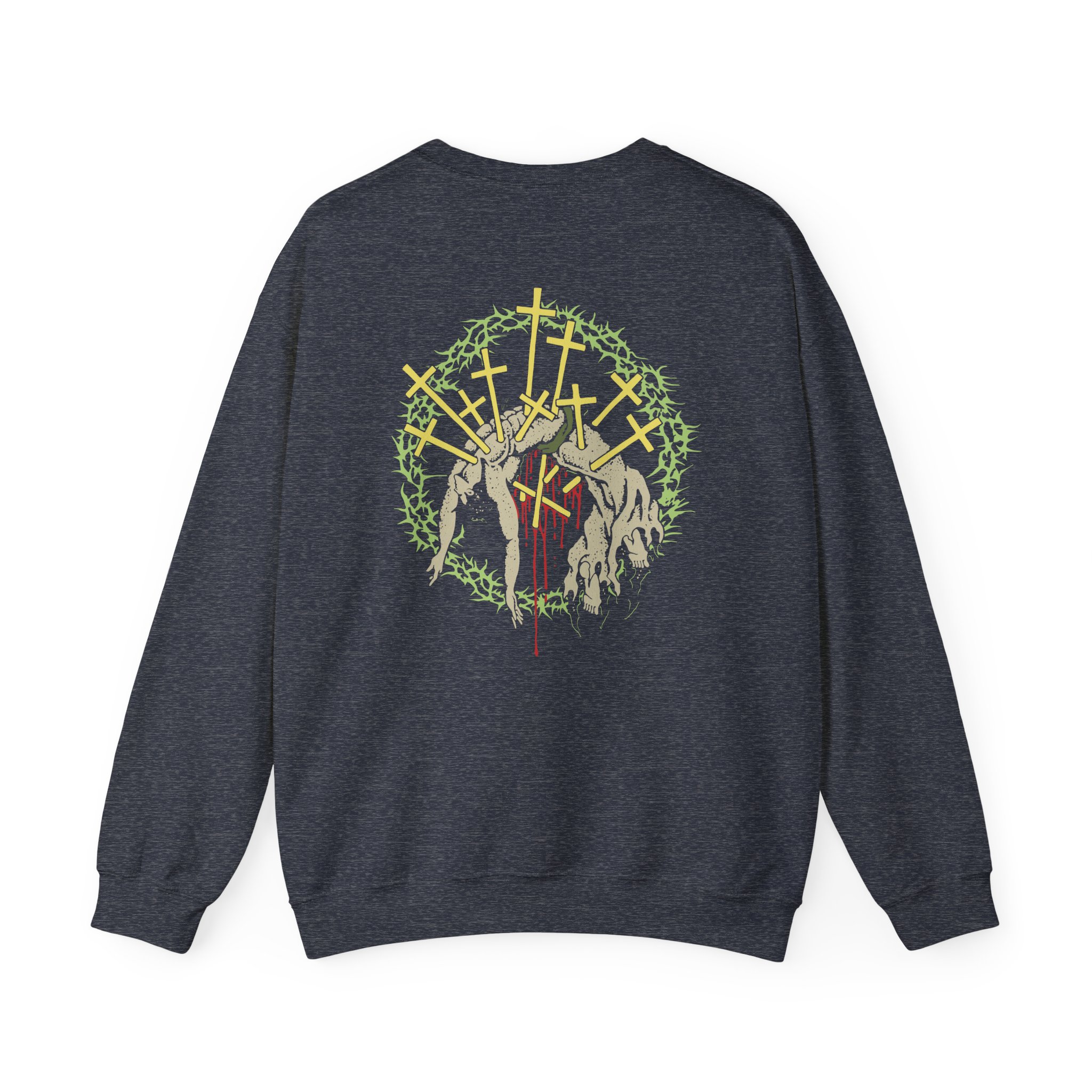 Knocked Loose Crown of Thorns Unisex Heavy Blend™ Crewneck Sweatshirt - Image 8