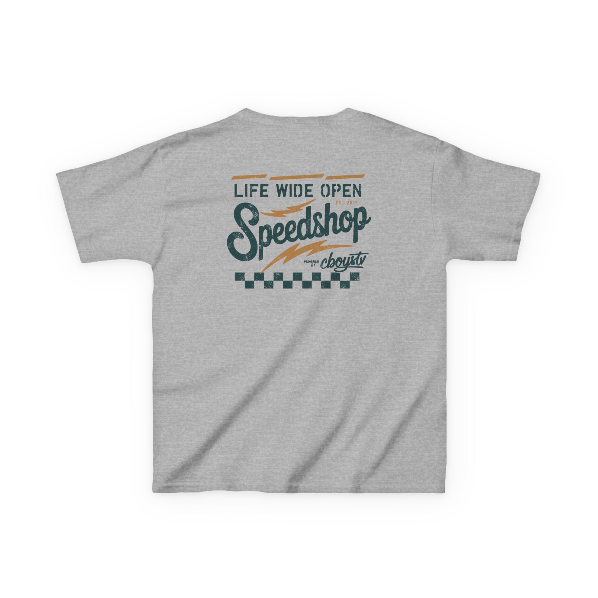 Kids Cboystv Speed Shop Heavy Cotton™ Tee - Image 8