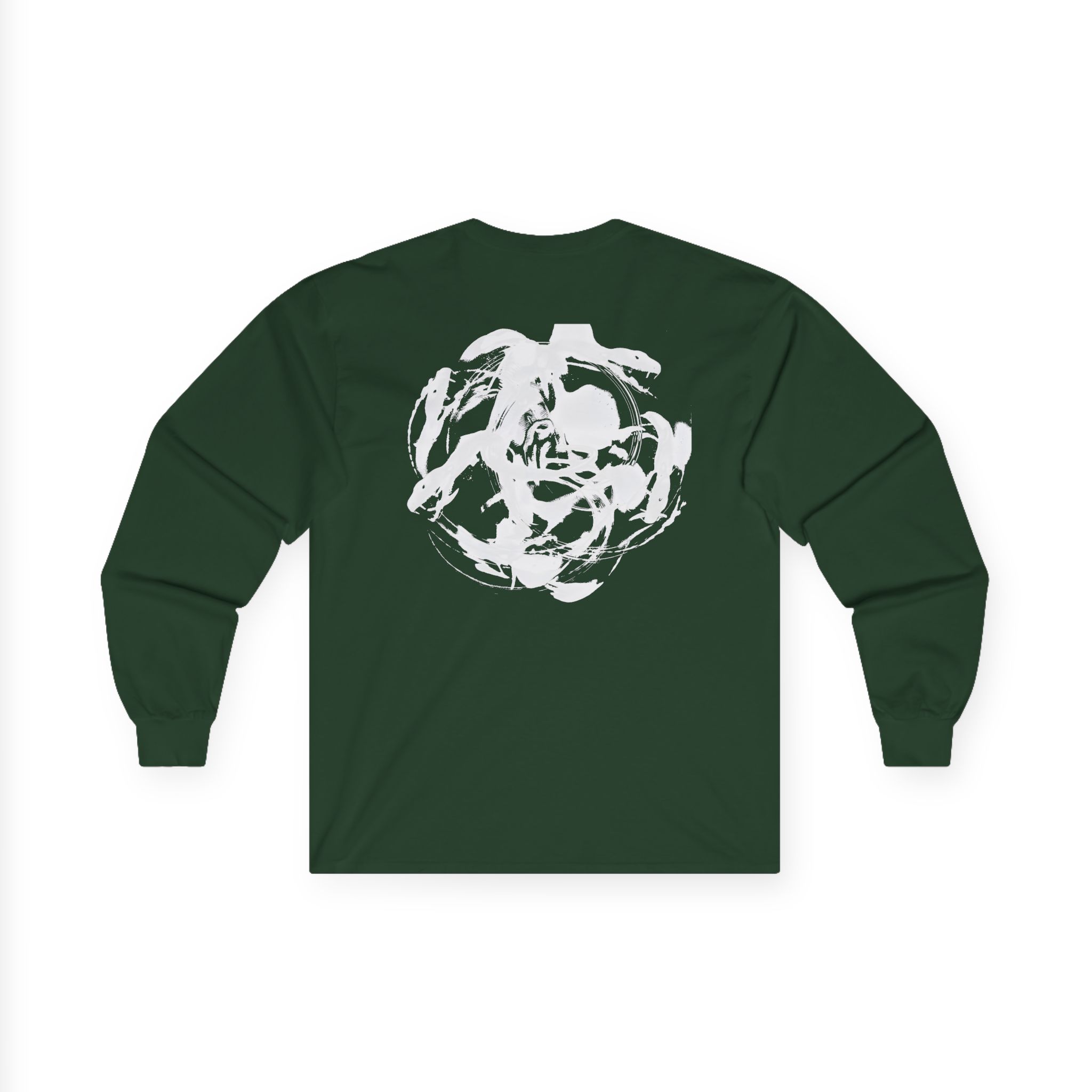 Meduza Serpente Circle Unisex Ultra Cotton Long Sleeve Tee - Image 6