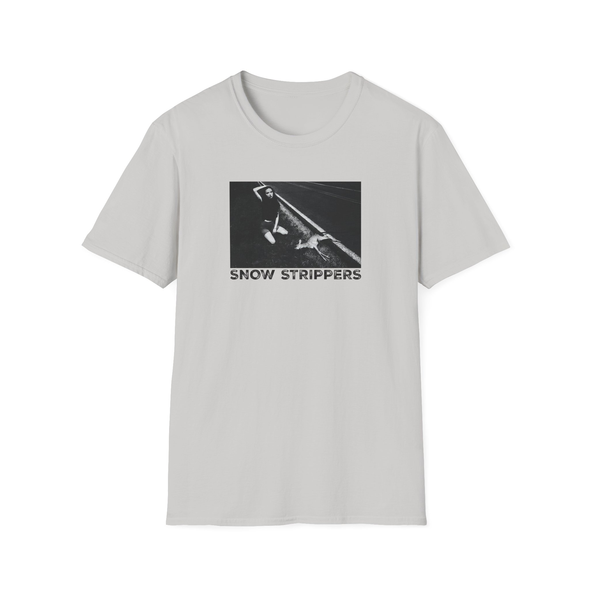 Snow Strippers Unisex Softstyle T-Shirt - Image 3