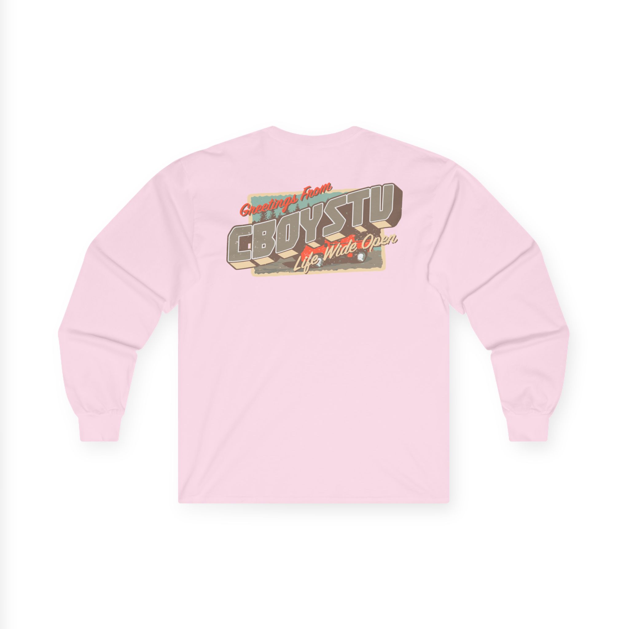 Cboystv Postcard Unisex Ultra Cotton Long Sleeve Tee - Image 26