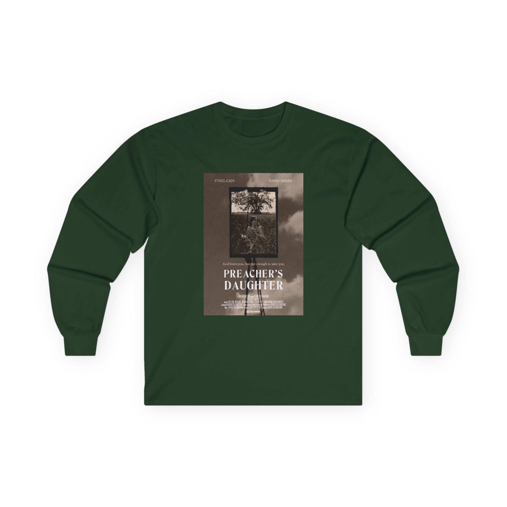 Ethel Cain Preacher's Daughter Movie Poster Unisex Ultra Cotton Long Sleeve Tee - Image 7