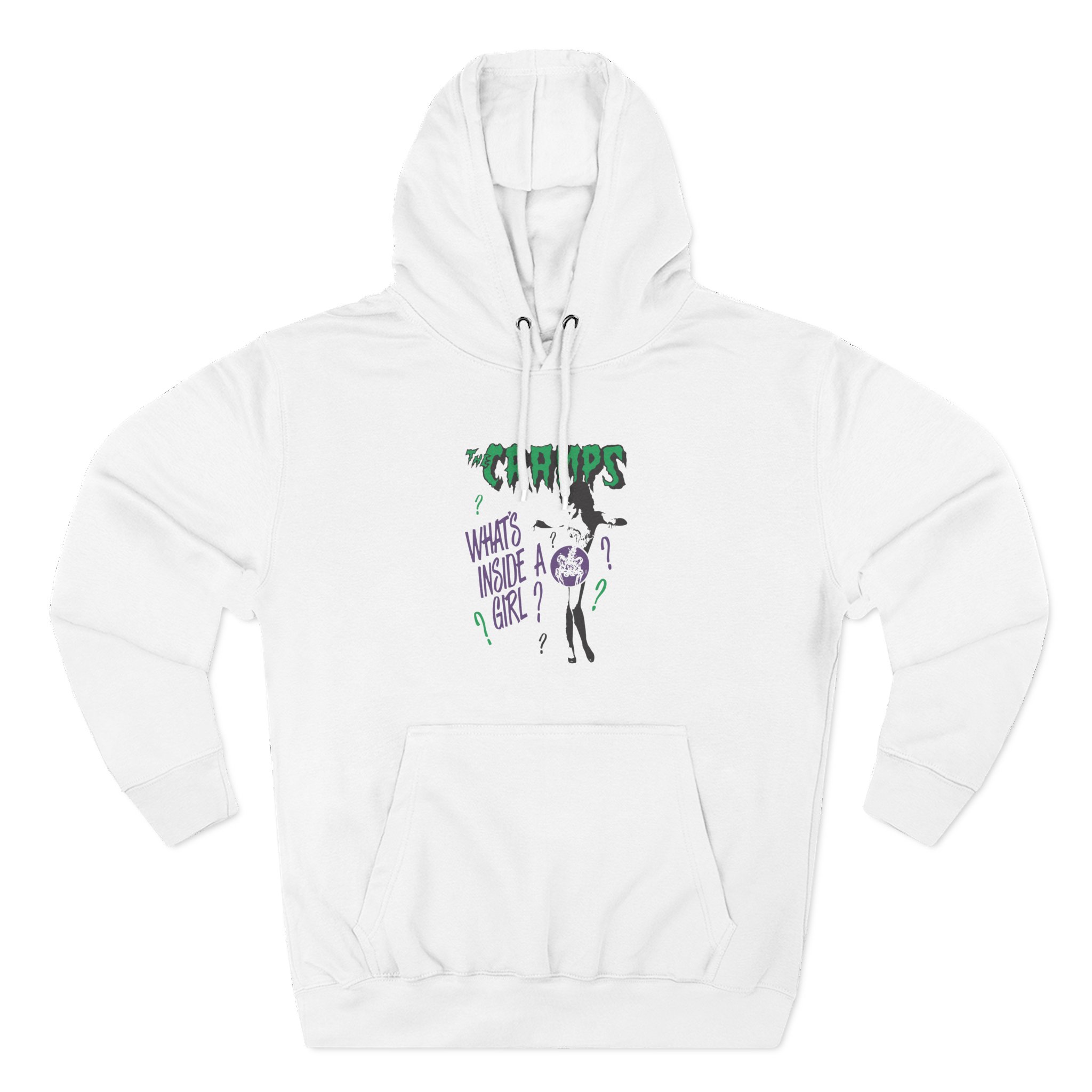 The Cramps What's Inside a Girl Three-Panel Fleece Hoodie