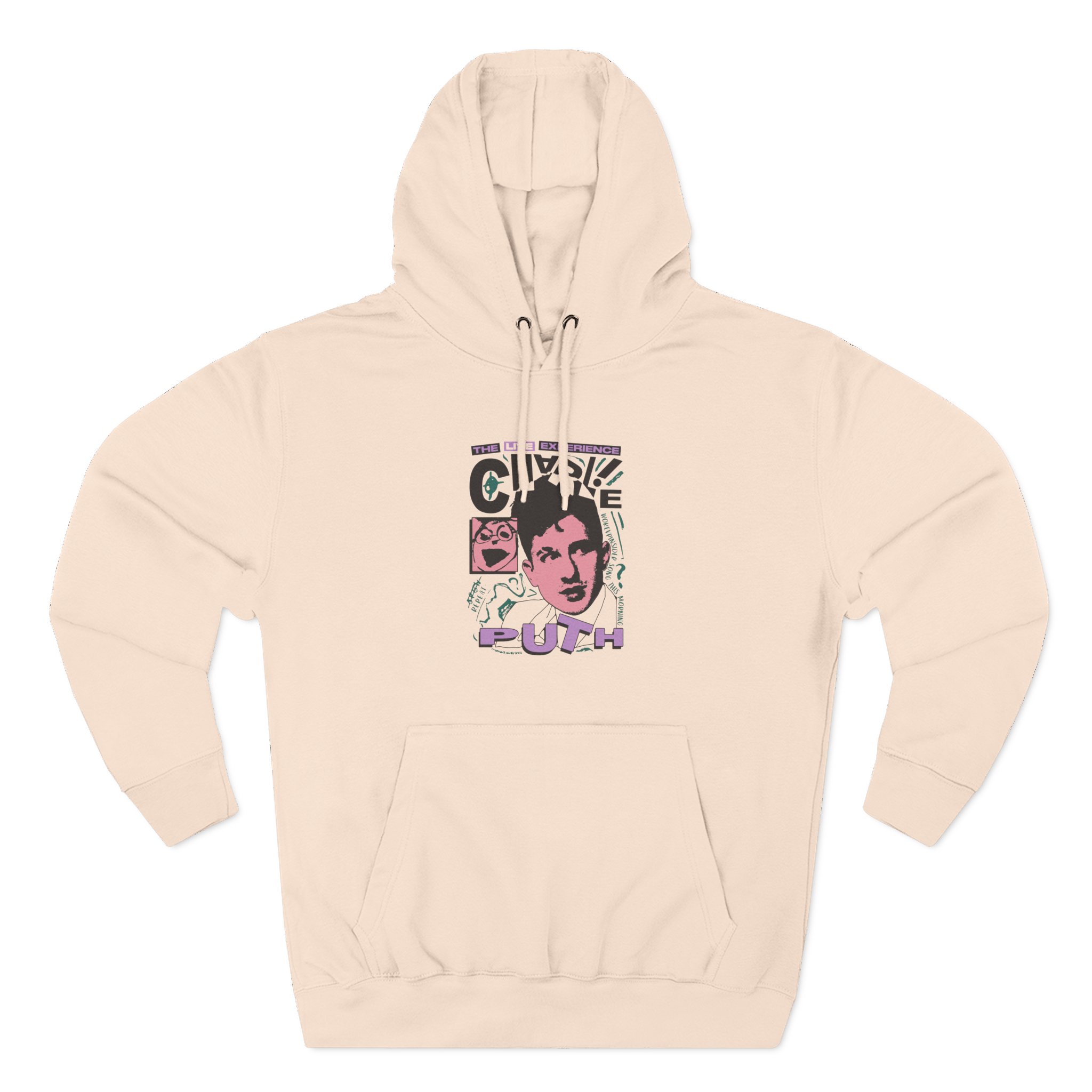 Charlie Puth Live Experience Three-Panel Fleece Hoodie - Image 5