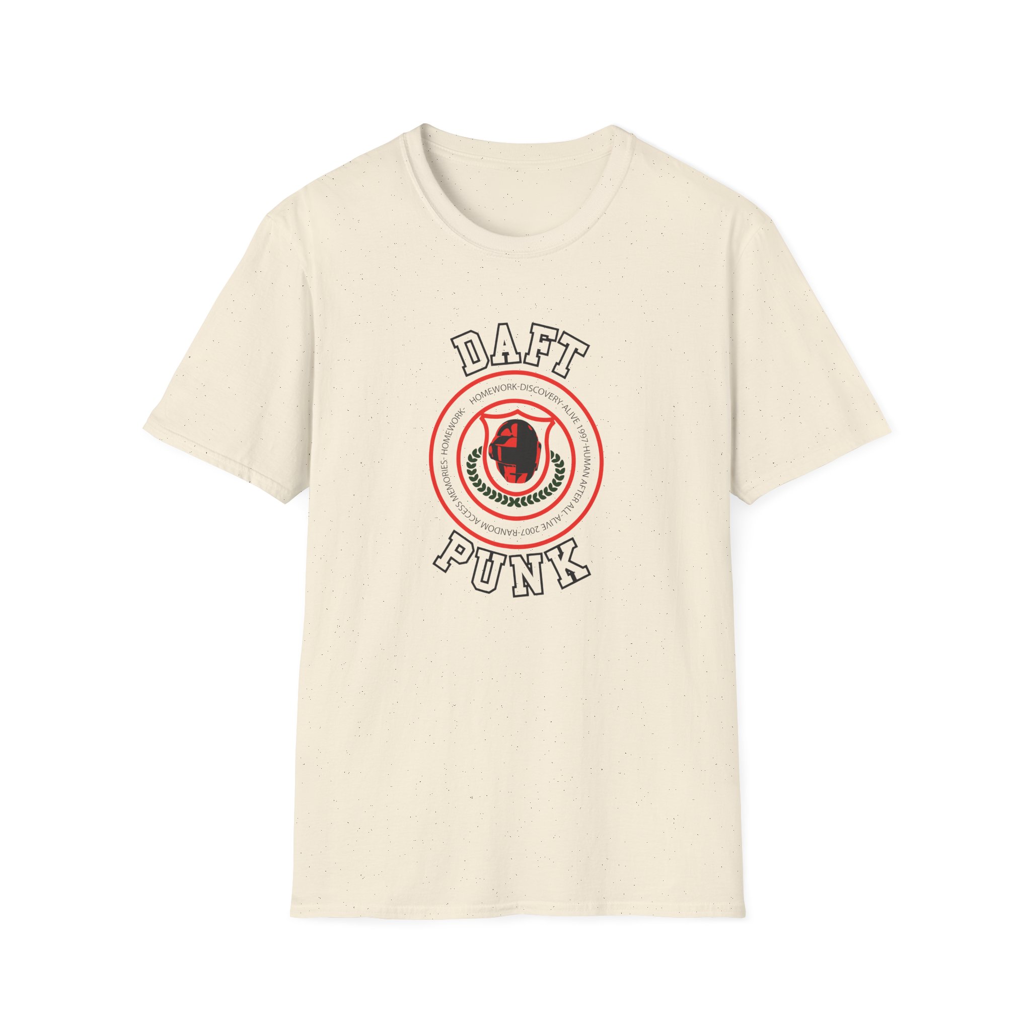 Daft Punk Unisex Softstyle T-Shirt - Image 7