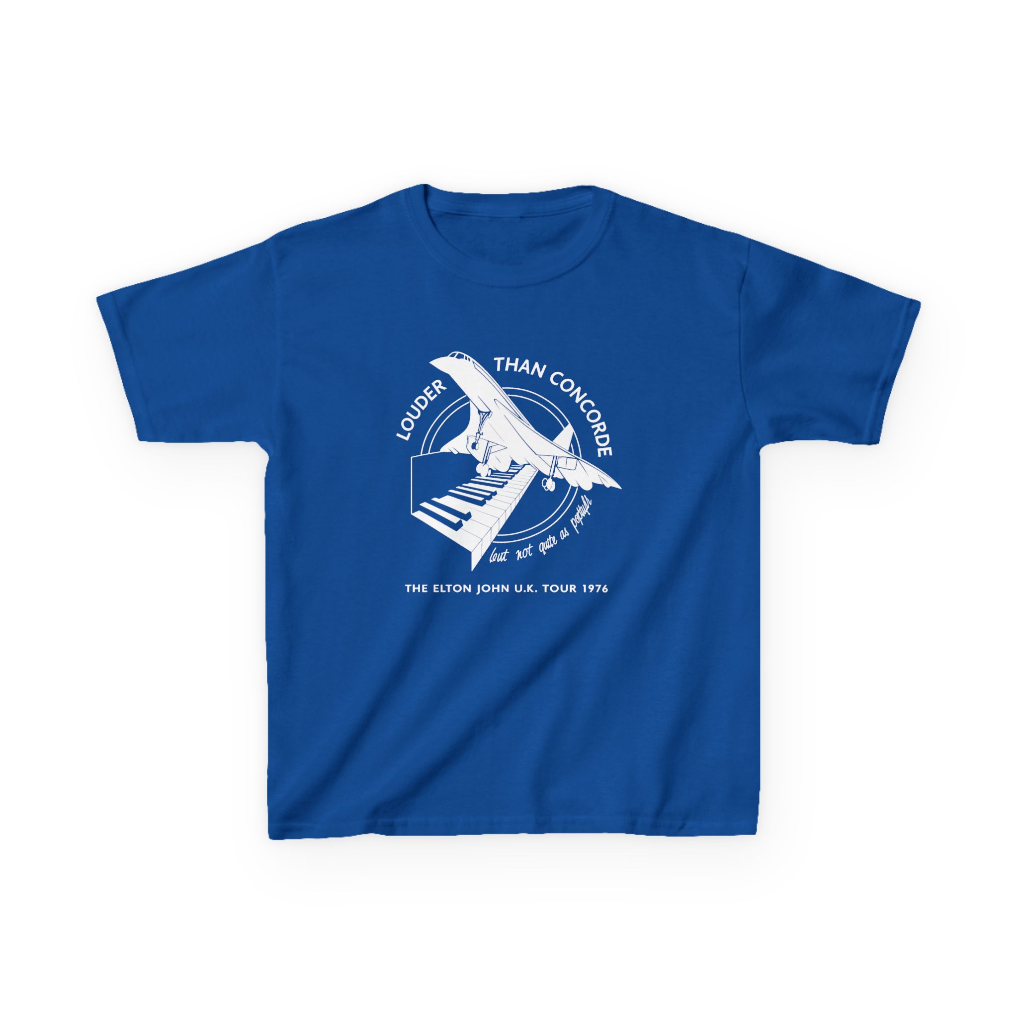 Ej Farewell Vintage Louder Than Concorde Kids Heavy Cotton™ Tee - Image 11