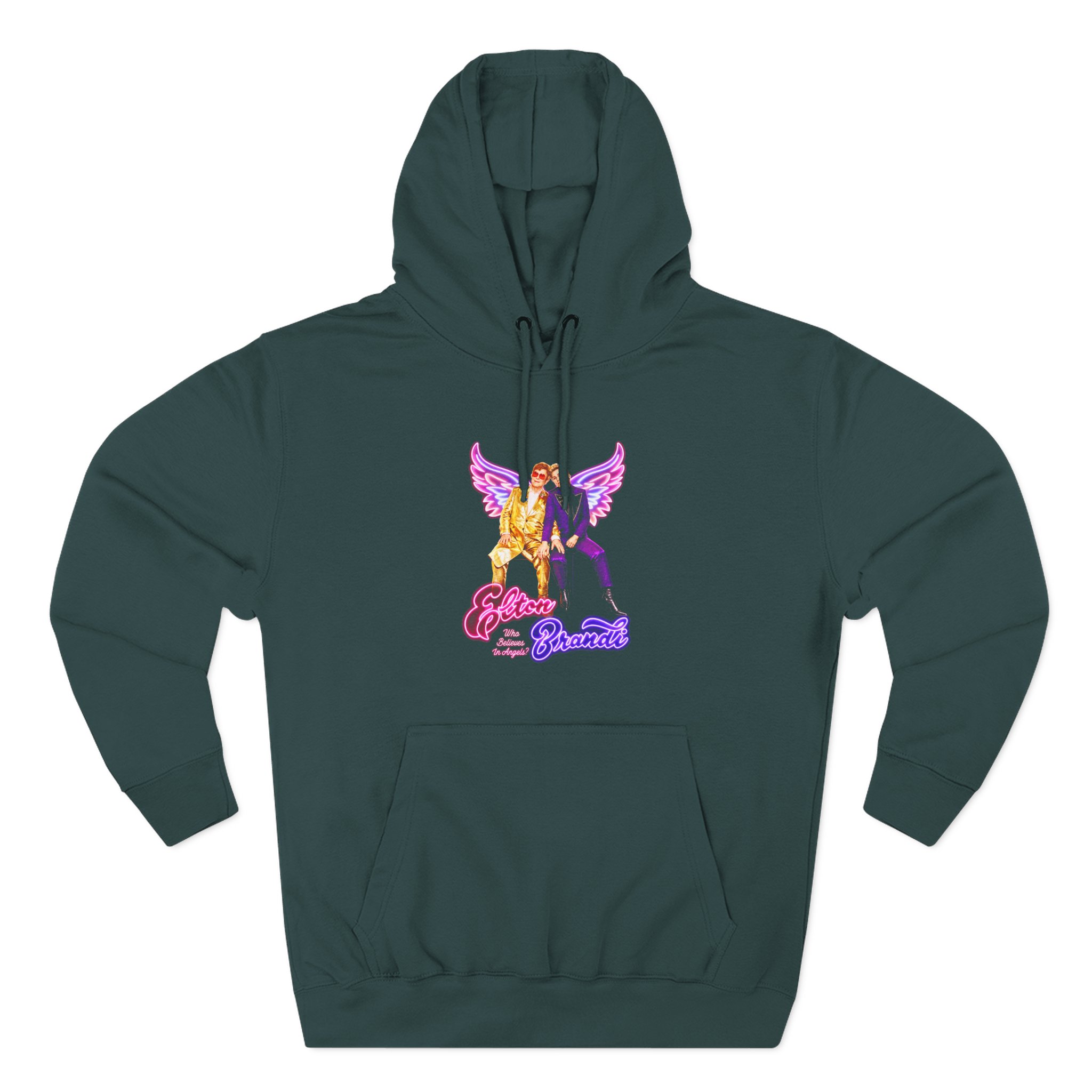 Ej Farewell Who Believes in Angels? Alternate Three-Panel Fleece Hoodie - Image 5
