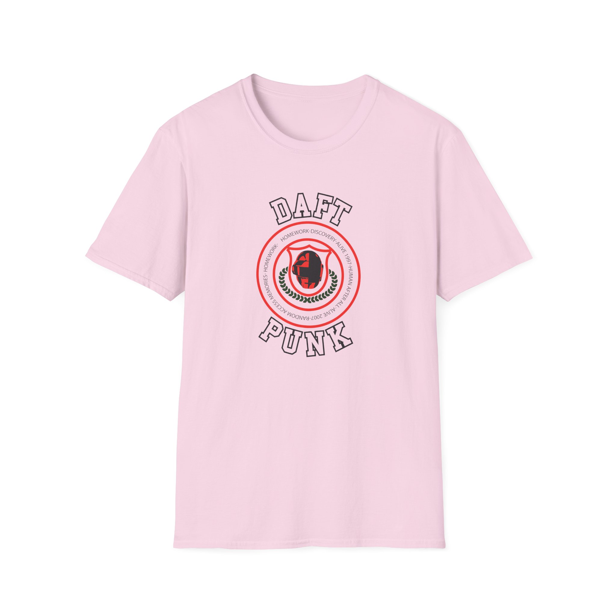 Daft Punk Unisex Softstyle T-Shirt - Image 17