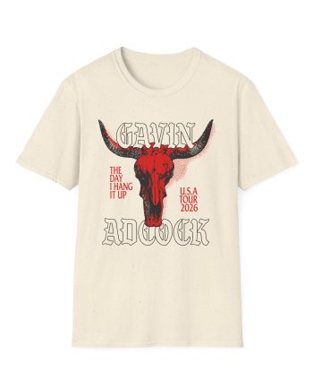 Gavin Adcock Ivory Steerhead Unisex Softstyle T-Shirt