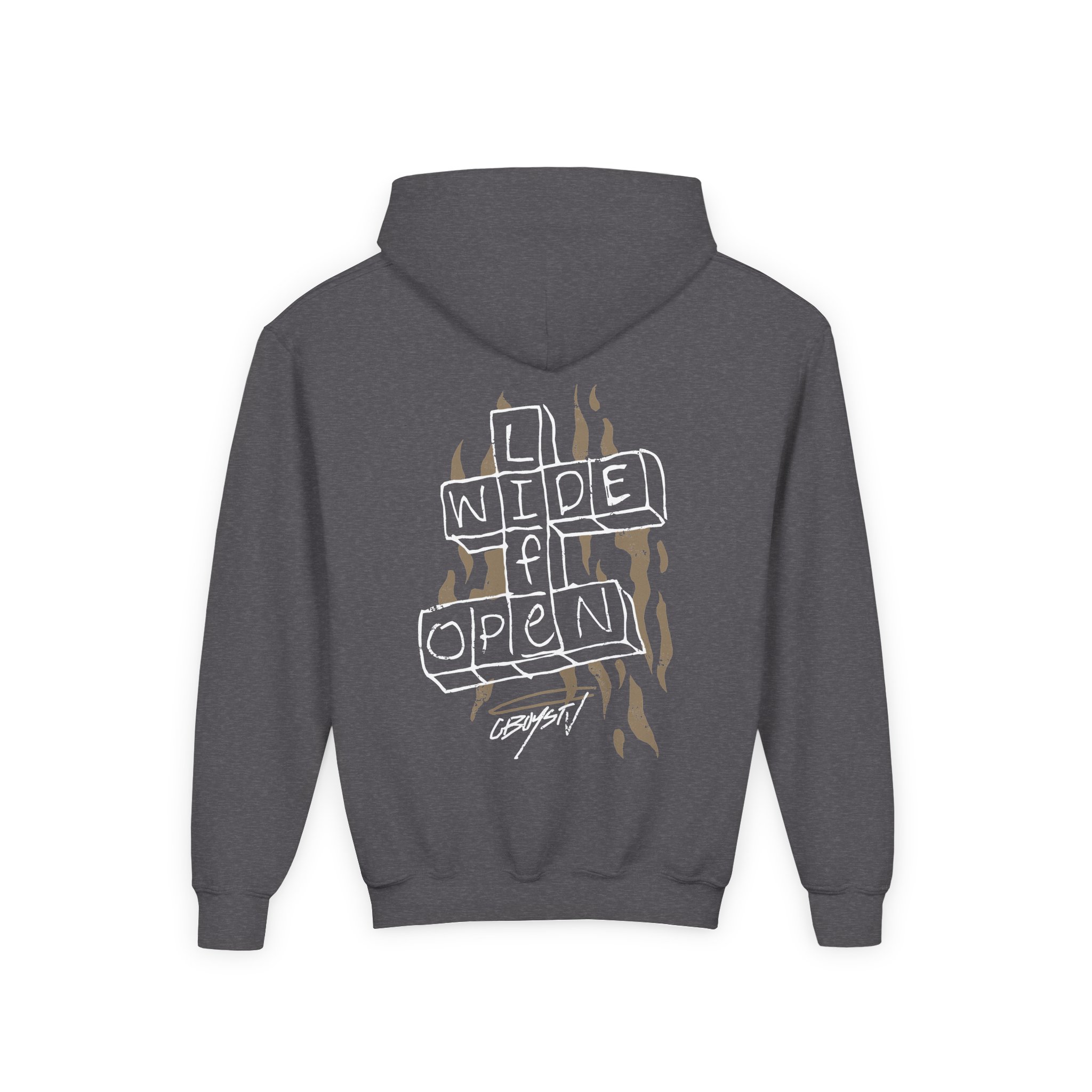 Cboystv Crossword Youth Heavy Blend Hooded Sweatshirt - Image 8