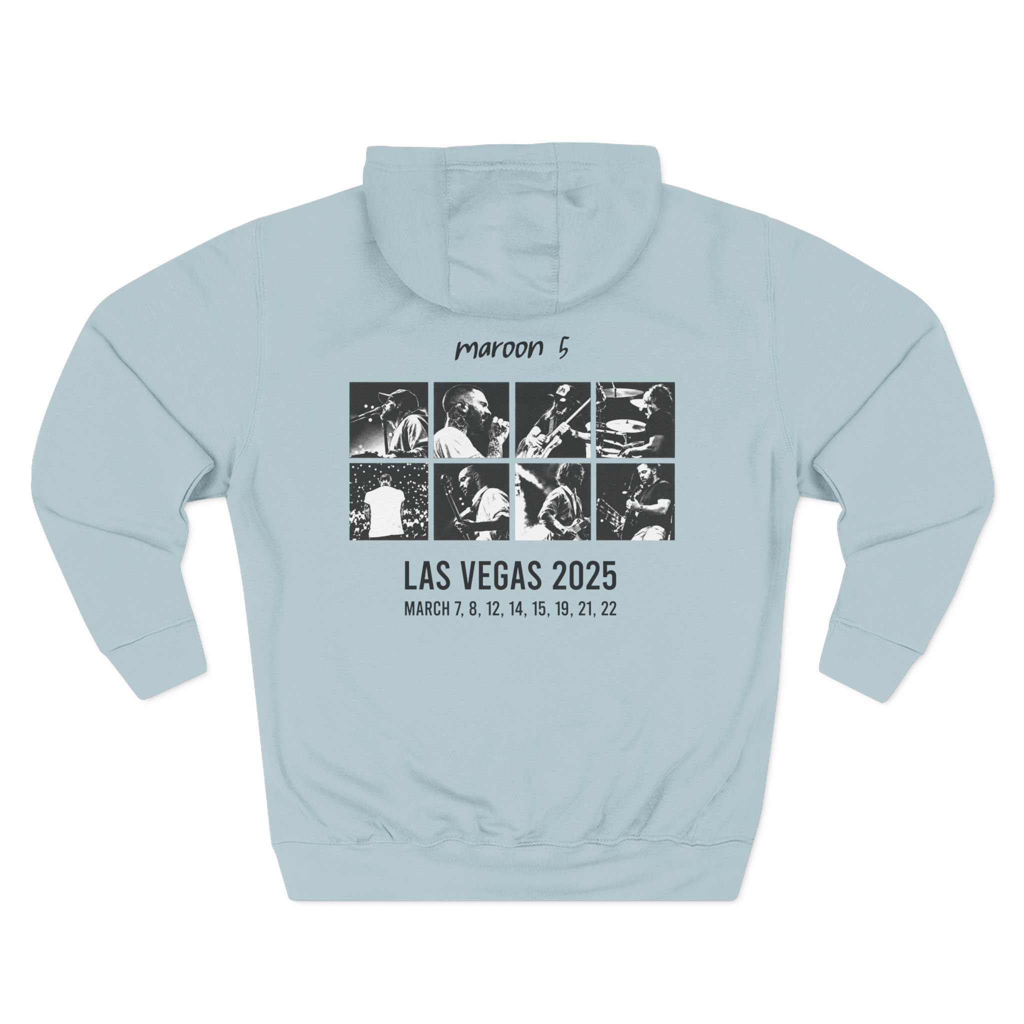 Adam Levine M5LV 2025 Grid Three-Panel Fleece Hoodie - Image 10