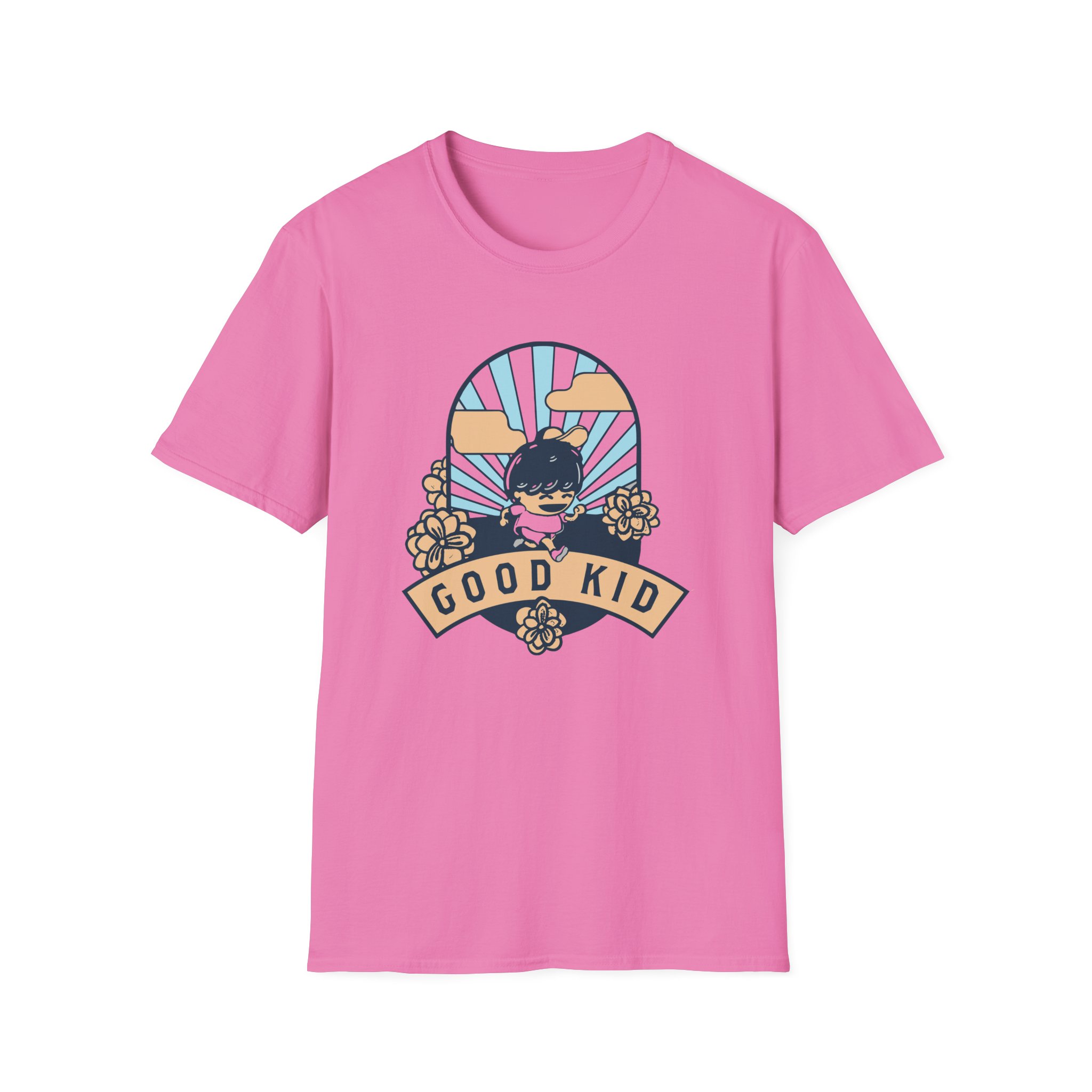 Good Kid Sunshine Unisex Softstyle T-Shirt - Image 29
