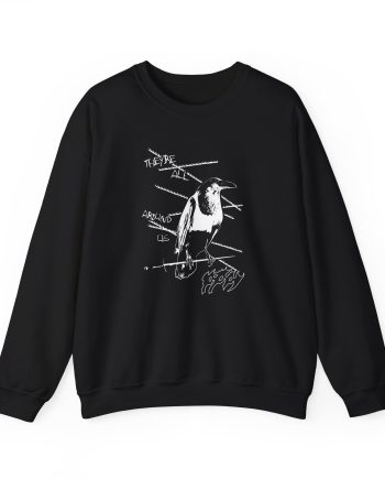 Poppy They're All Around Us Unisex Heavy Blend™ Crewneck Sweatshirt