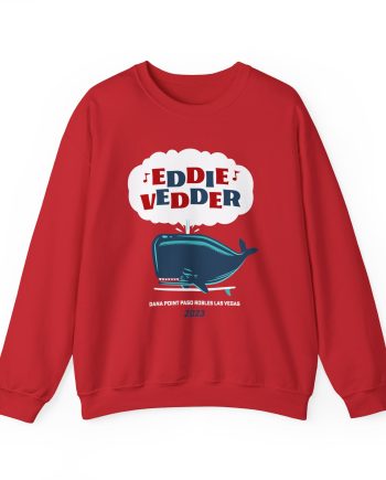 Eddie Vedder Whale Unisex Heavy Blend™ Crewneck Sweatshirt