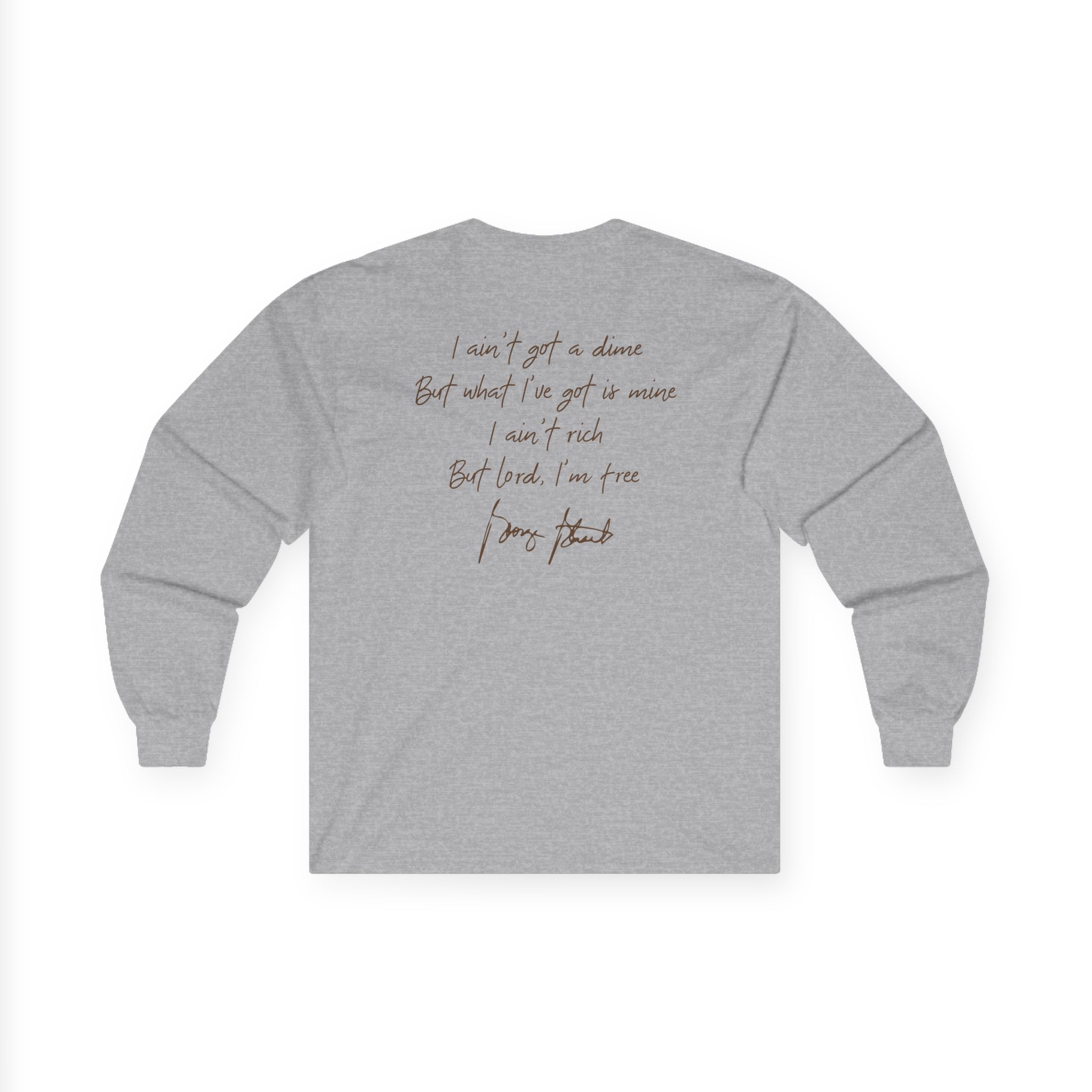 George Strait Amarillo by Morning Unisex Ultra Cotton Long Sleeve Tee - Image 6