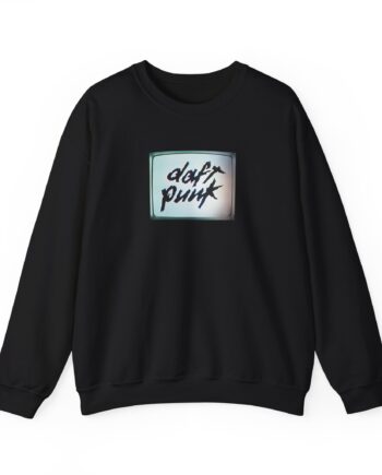 Daft Punk Human After All Black Unisex Heavy Blend™ Crewneck Sweatshirt