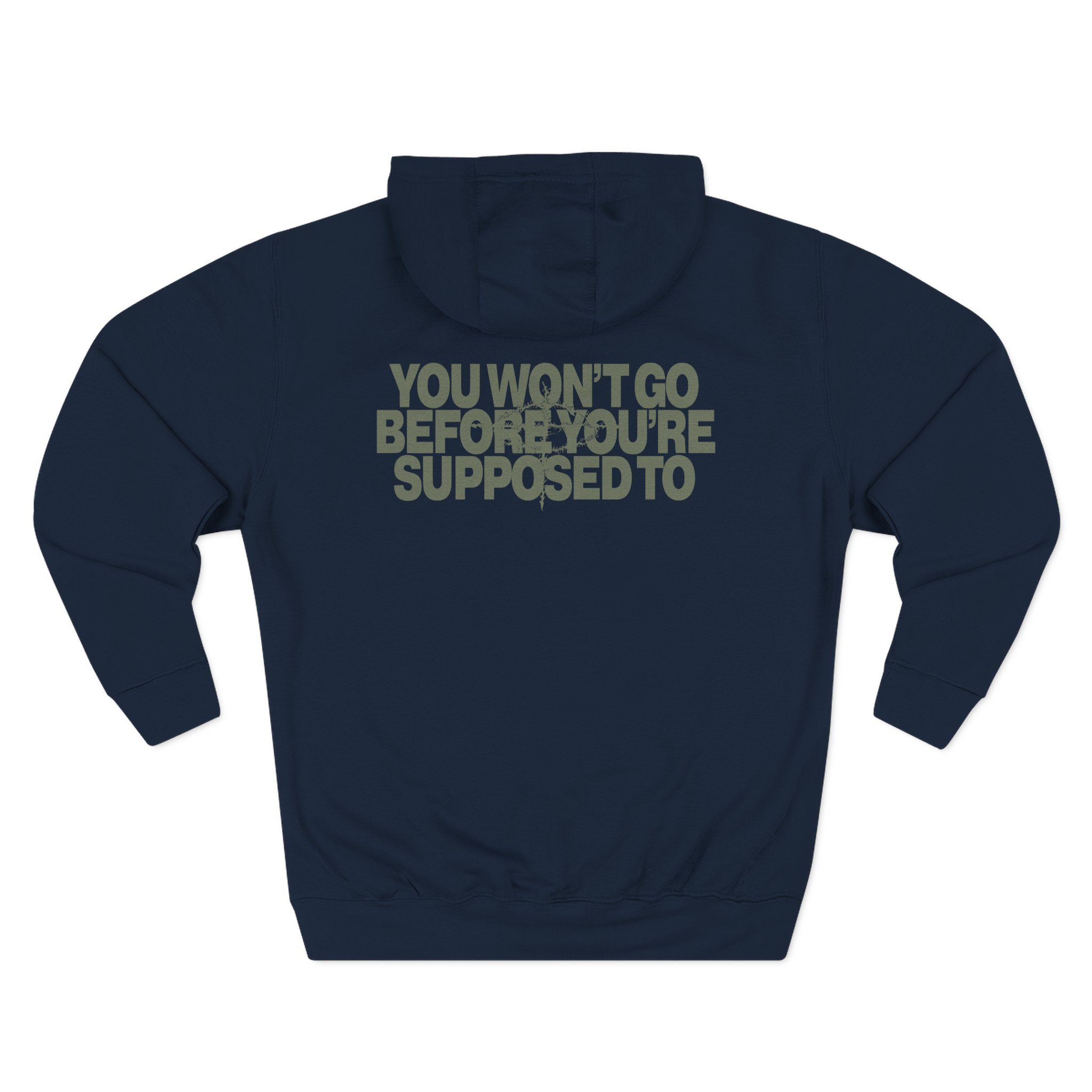 Knocked Loose Three-Panel Fleece Hoodie - Image 4