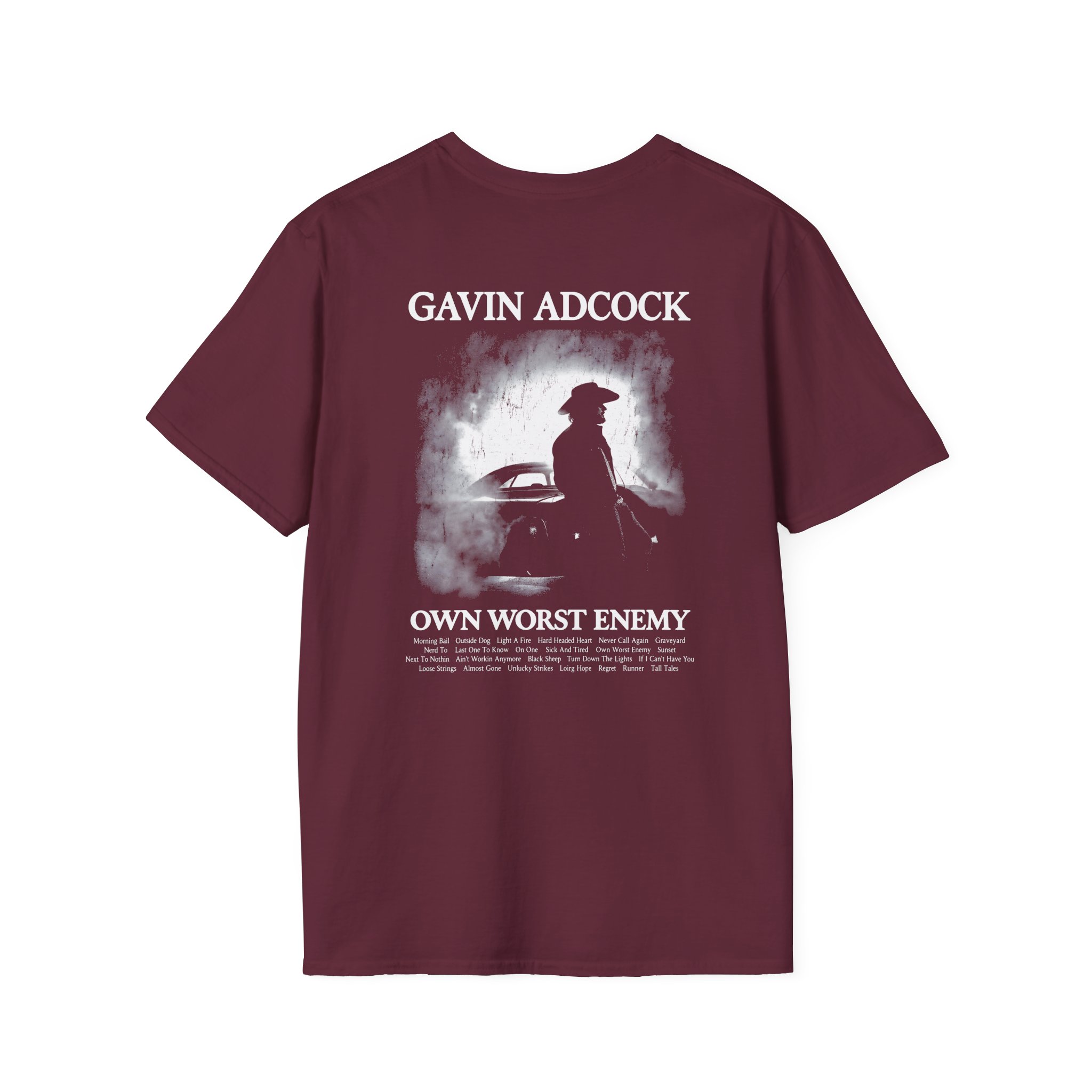 Gavin Adcock My Own Worst Enemy Unisex Softstyle T-Shirt - Image 4