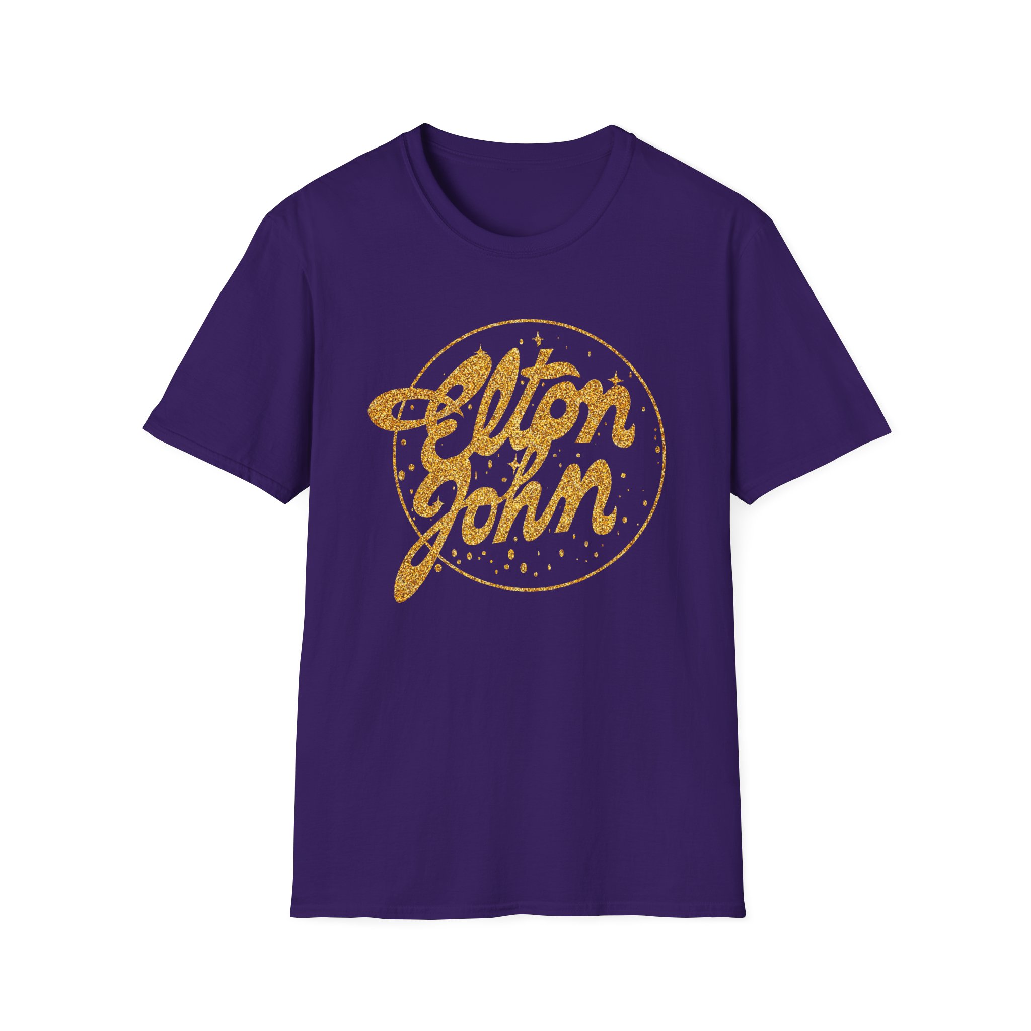 Ej Farewell Glitter Unisex Softstyle T-Shirt - Image 15