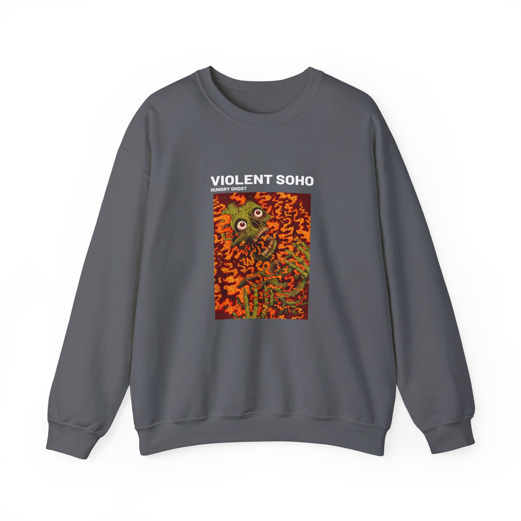 Violent Soho Hungry Ghost Unisex Heavy Blend™ Crewneck Sweatshirt - Image 11