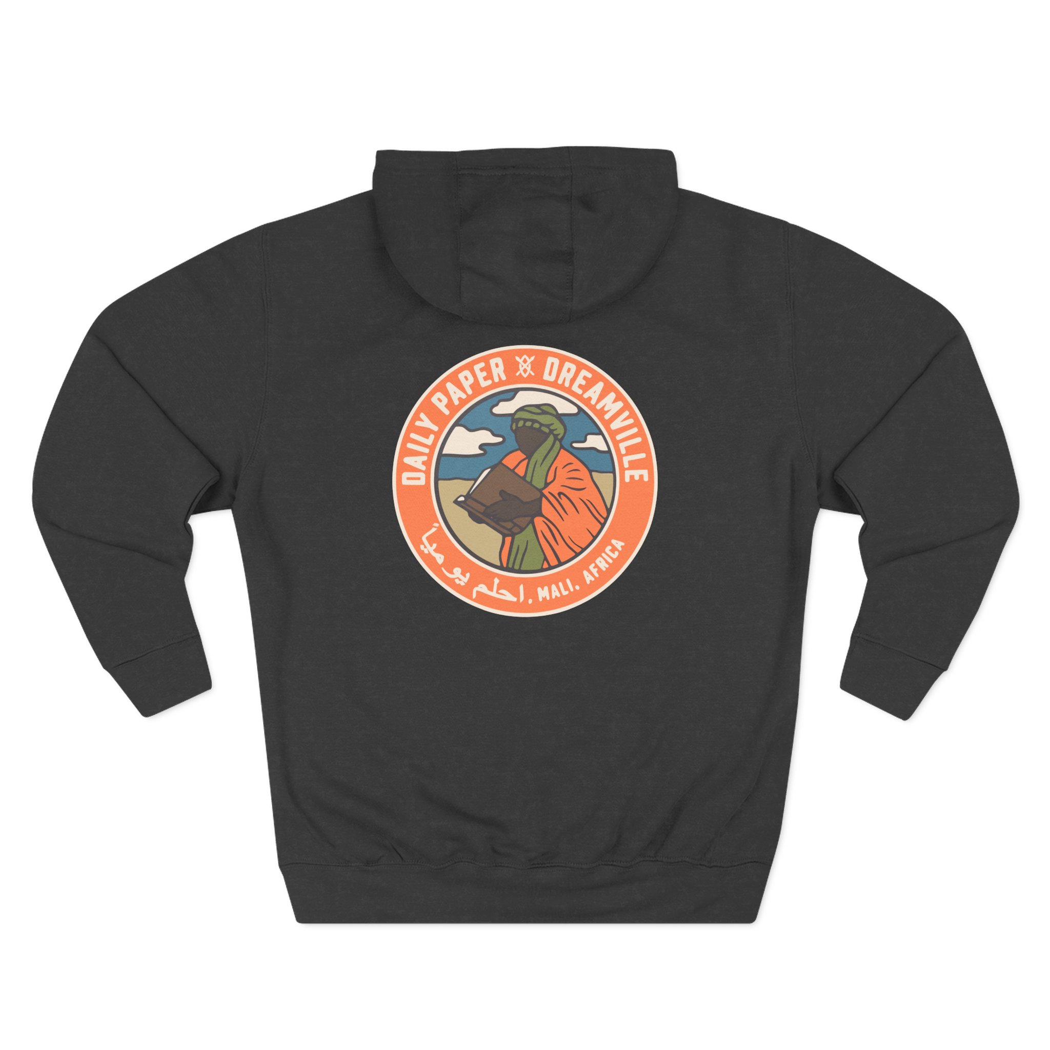 J Cole Three-Panel Fleece Hoodie - Image 4