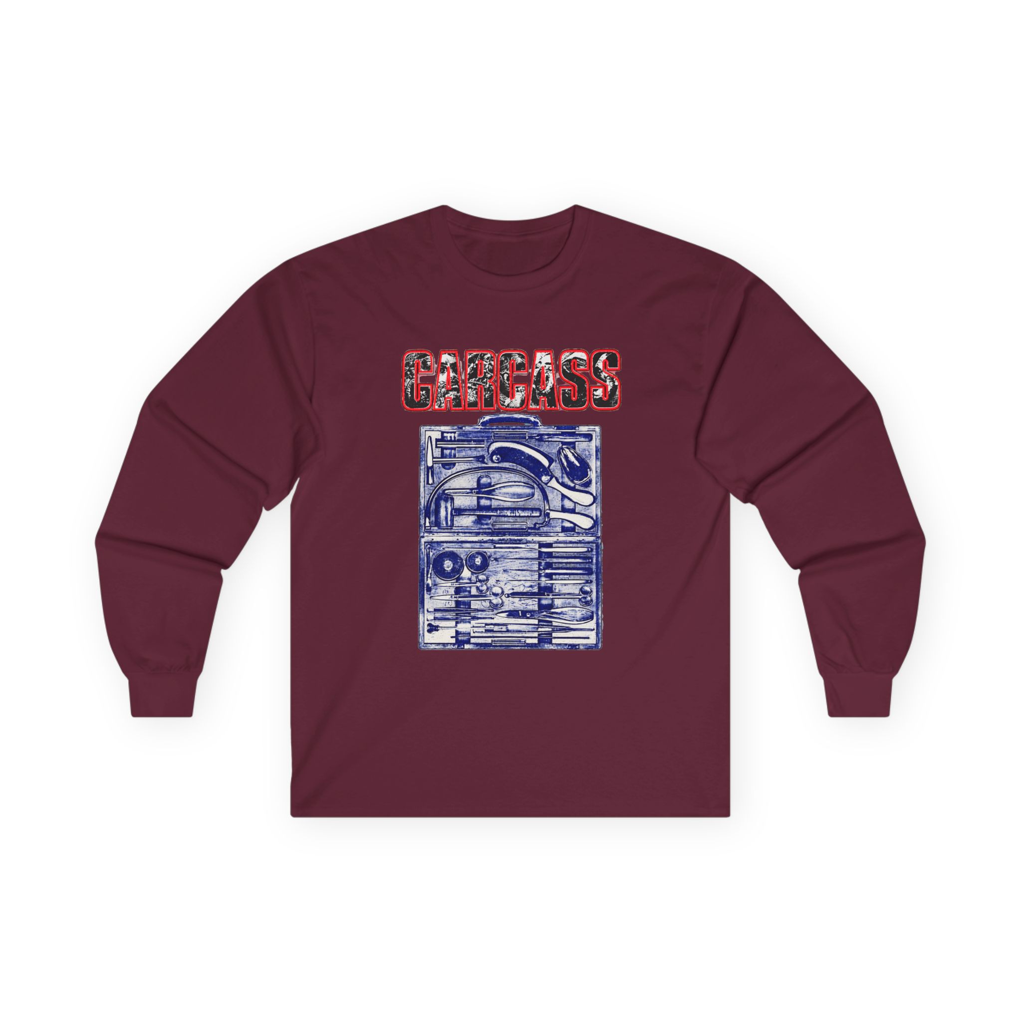 Carcass Certificate of Death Unisex Ultra Cotton Long Sleeve Tee - Image 3