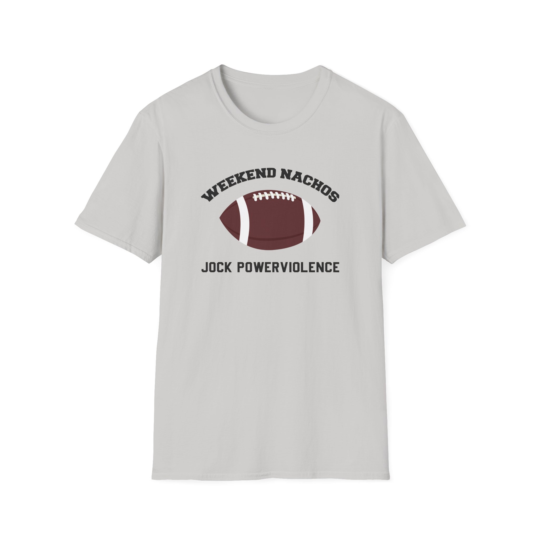 Weekend Nachos Jock Unisex Softstyle T-Shirt - Image 7