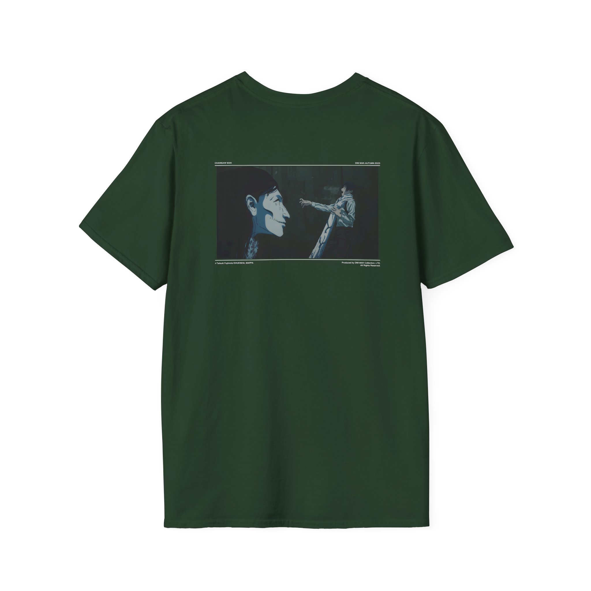 Chainsaw Man X Dim Mak Aki Unisex Softstyle T-Shirt - Image 8