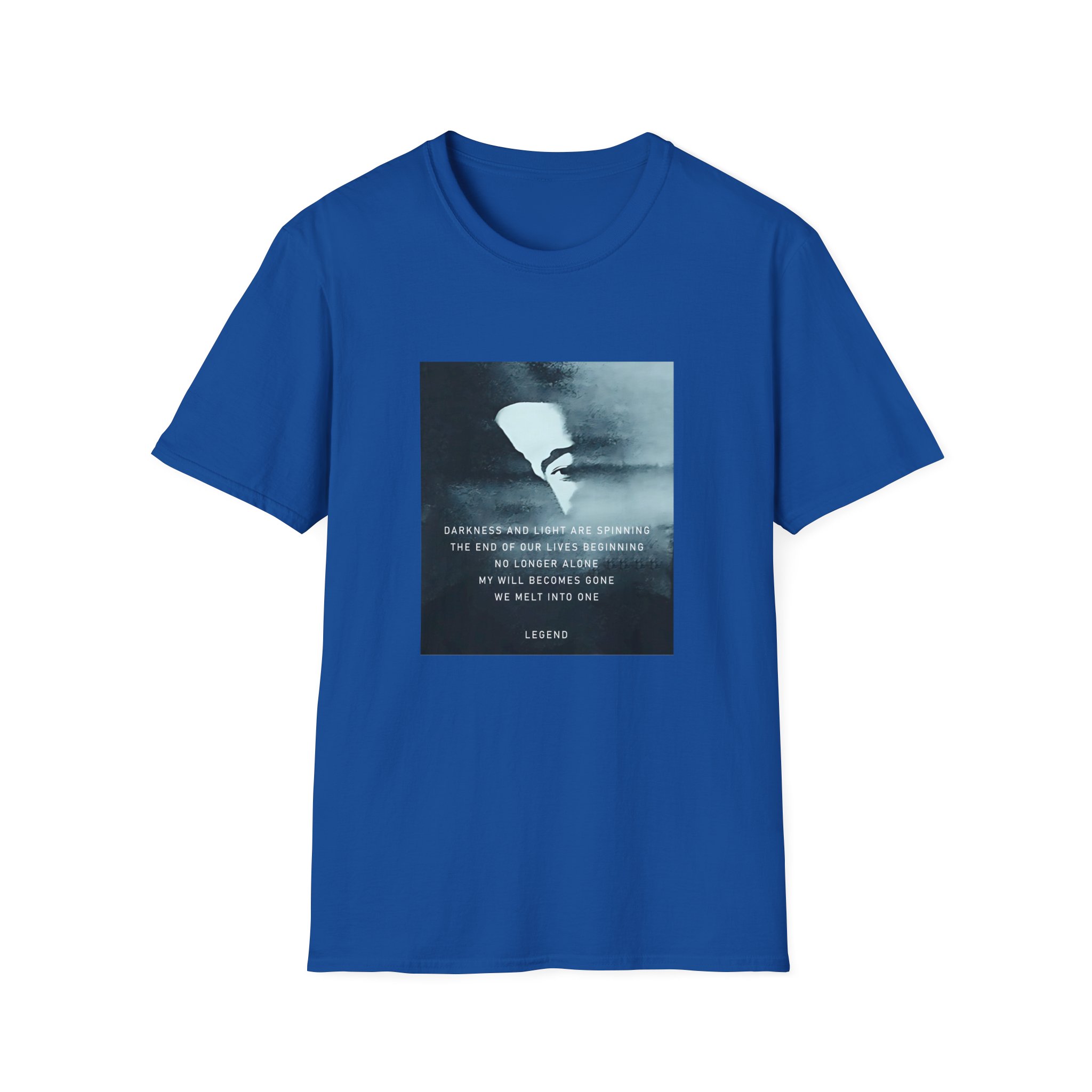 John Legend Darkness Lyrics Unisex Softstyle T-Shirt - Image 5