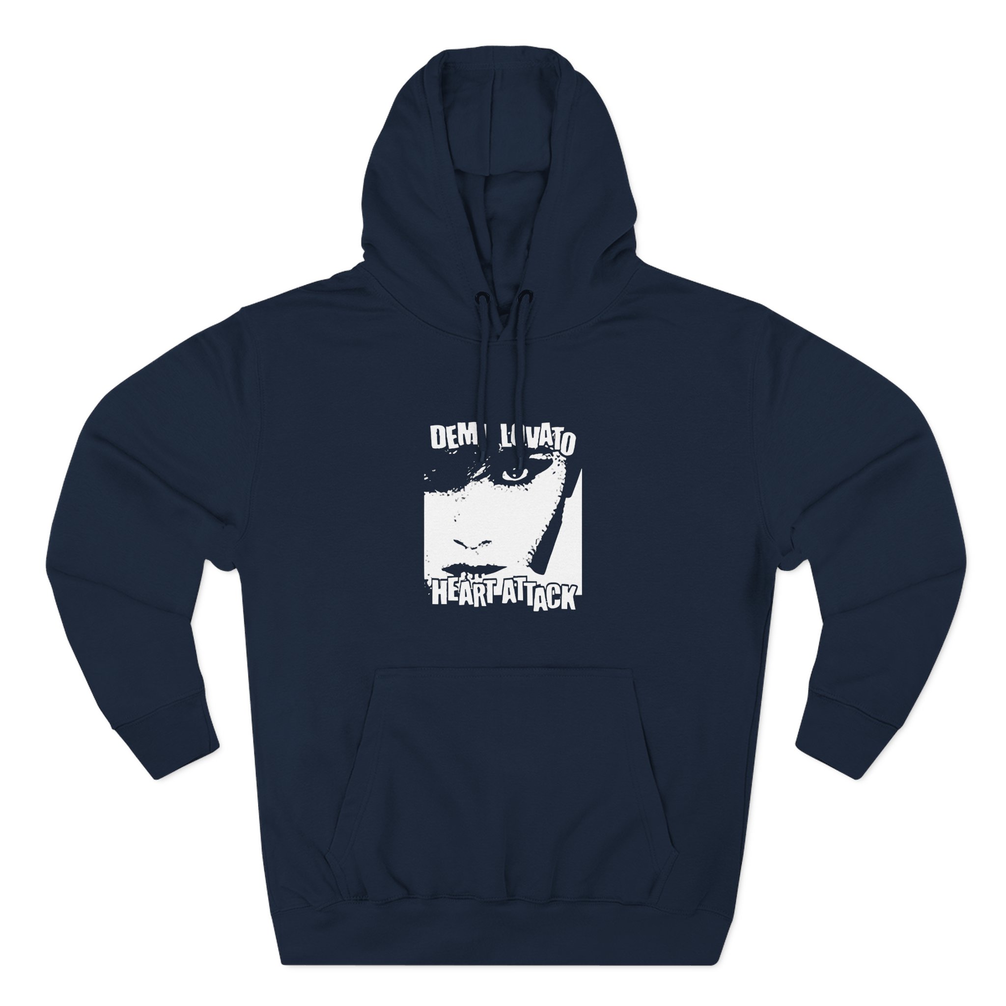 D L Heart Attack Anniversary Three-Panel Fleece Hoodie - Image 9