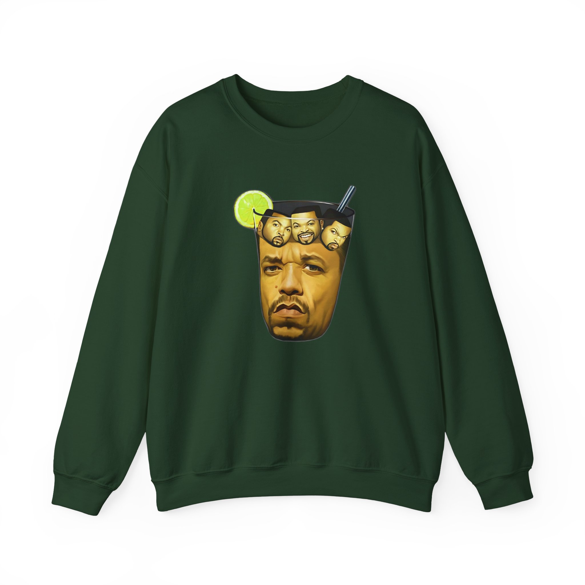 Ice Cube In Iced Tea Unisex Heavy Blend™ Crewneck Sweatshirt - Image 7