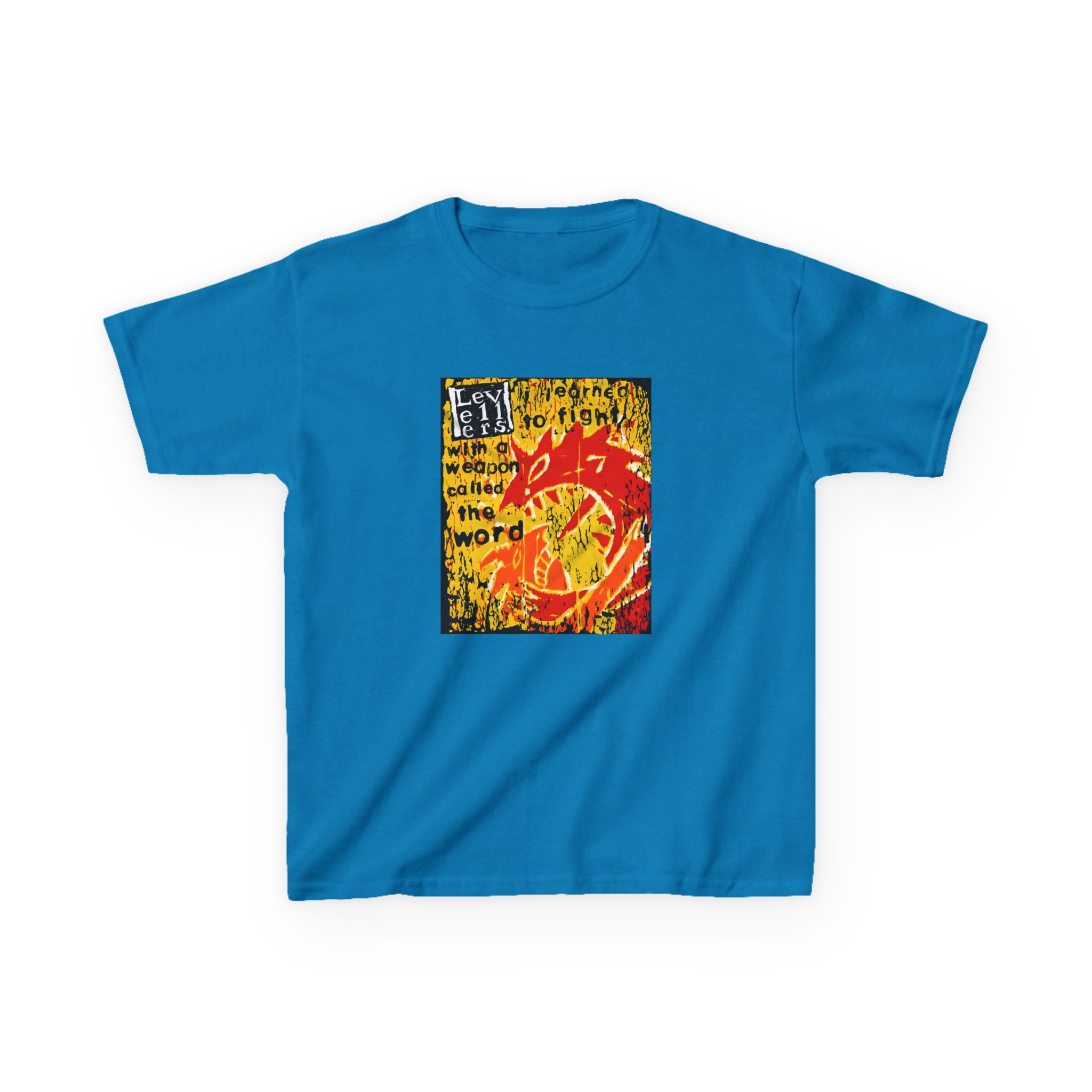 Levellers a Weapon Called the Word Kids Heavy Cotton™ Tee - Image 11