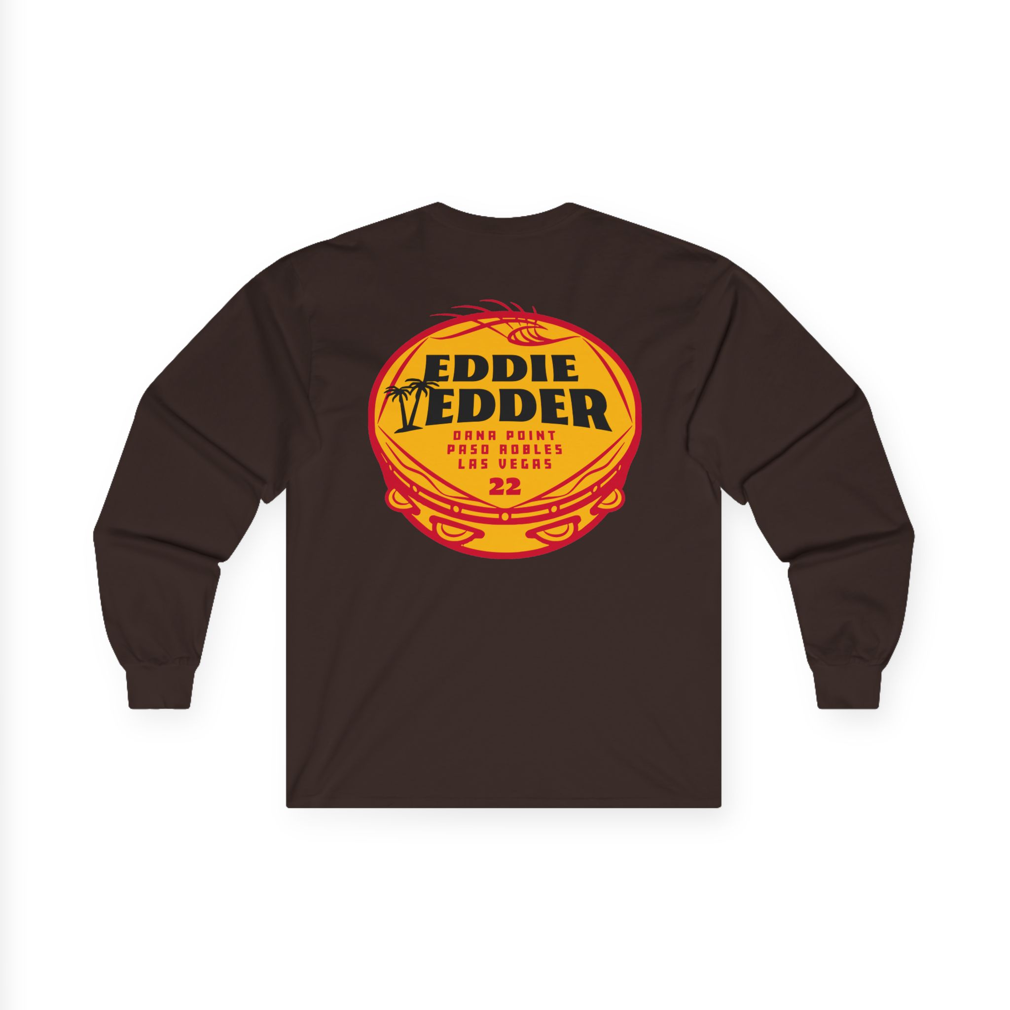 Eddie Vedder Tambourine Unisex Ultra Cotton Long Sleeve Tee - Image 4