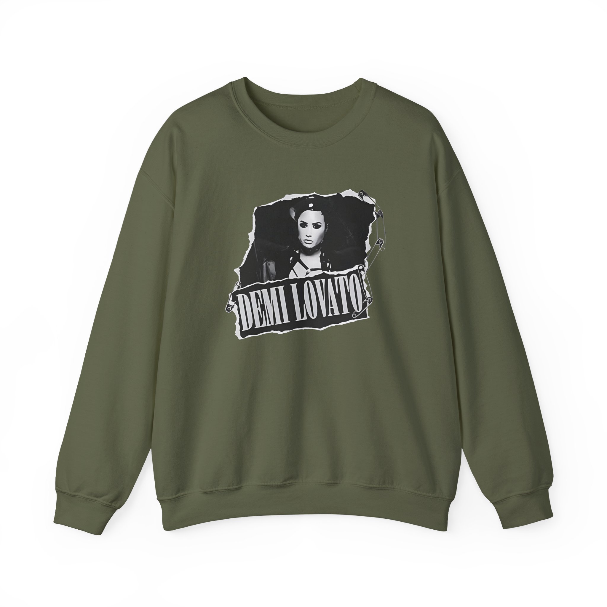 D L Ripped Photo Unisex Heavy Blend™ Crewneck Sweatshirt - Image 5