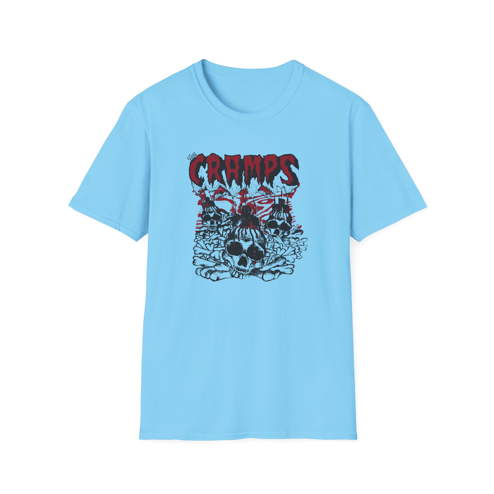 The Cramps Unisex Softstyle T-Shirt - Image 13