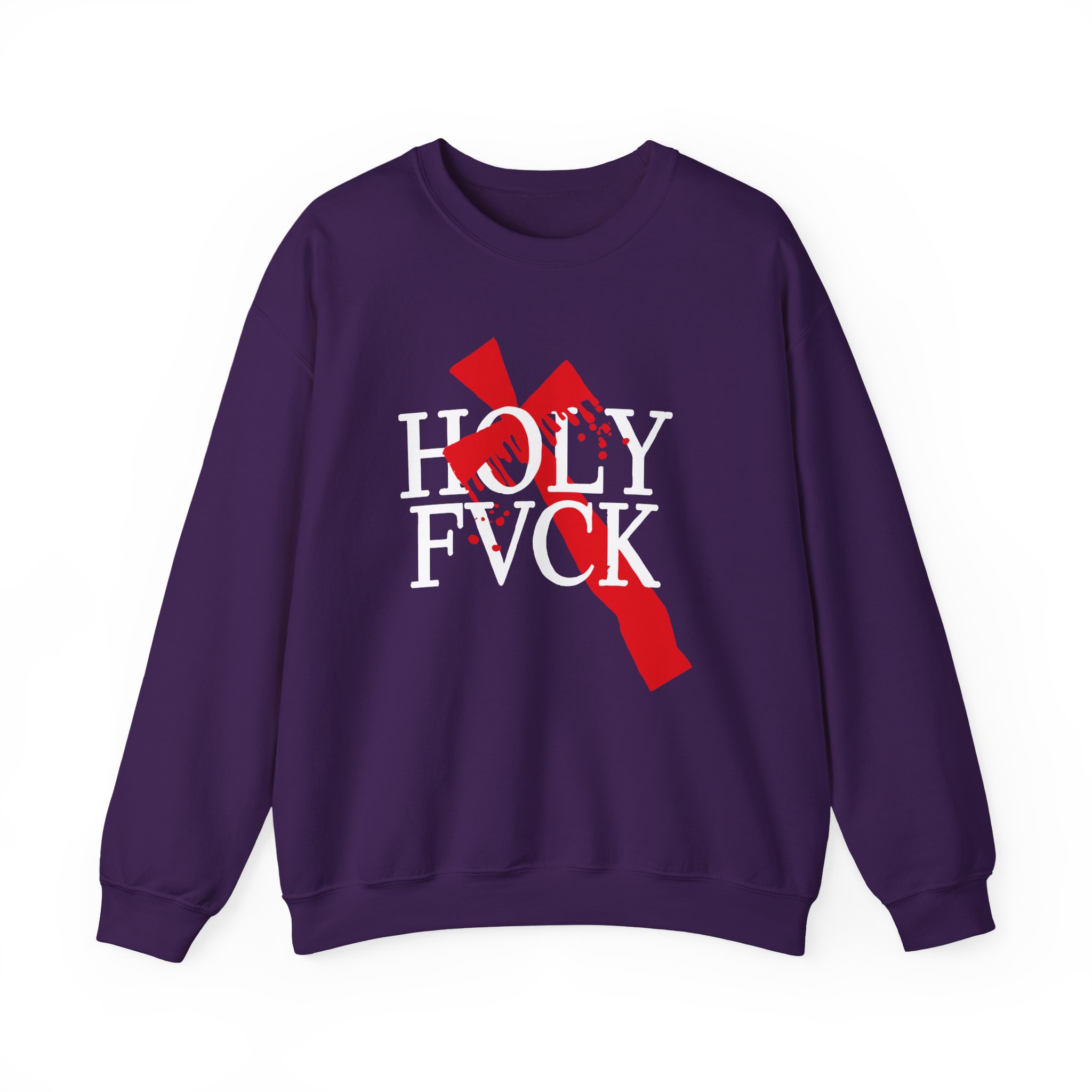 D L Bleeding Cross Unisex Heavy Blend™ Crewneck Sweatshirt - Image 11