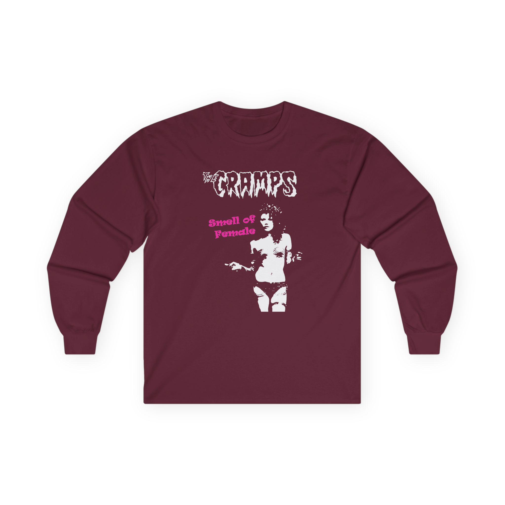 The Cramps Smell of Female Unisex Ultra Cotton Long Sleeve Tee - Image 3