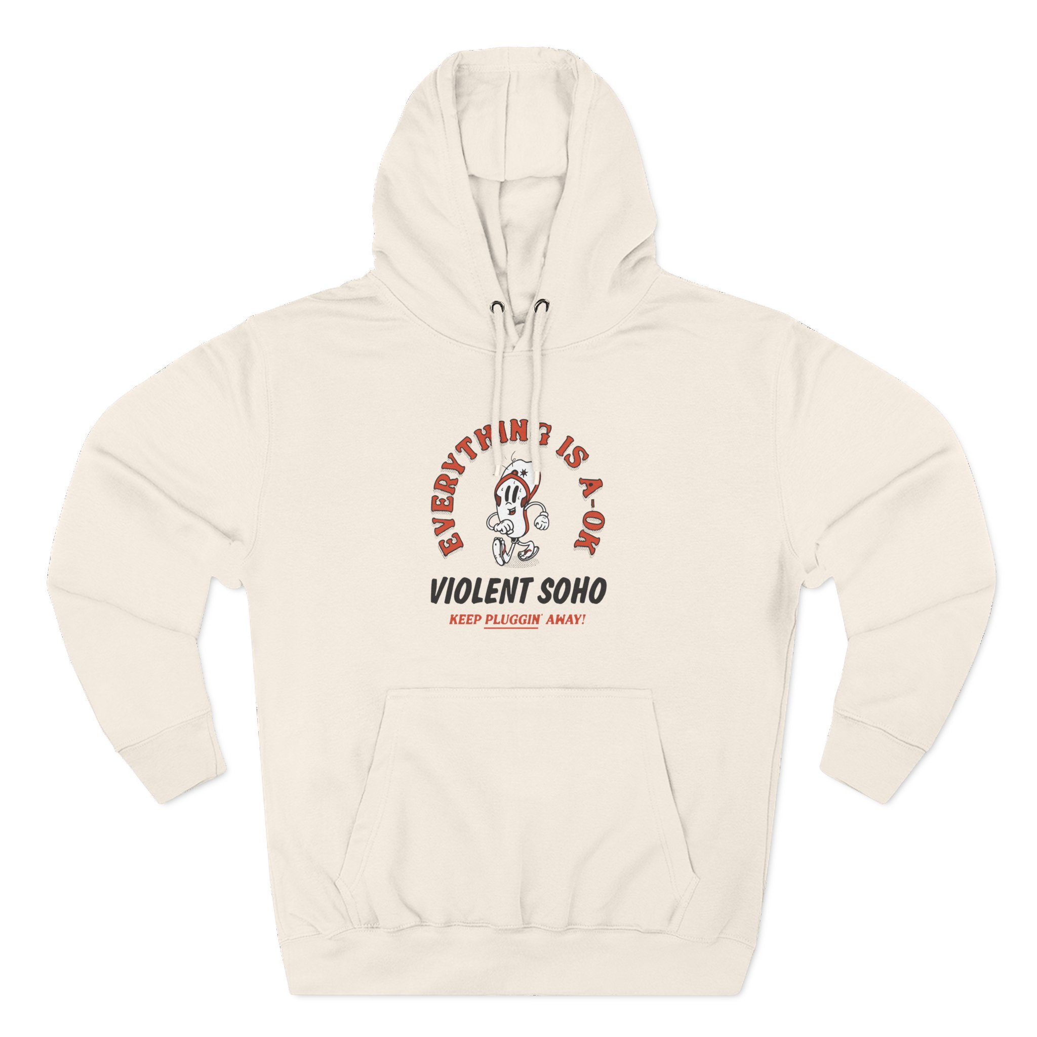 Violent Soho Keep on Pluggin Three-Panel Fleece Hoodie - Image 5