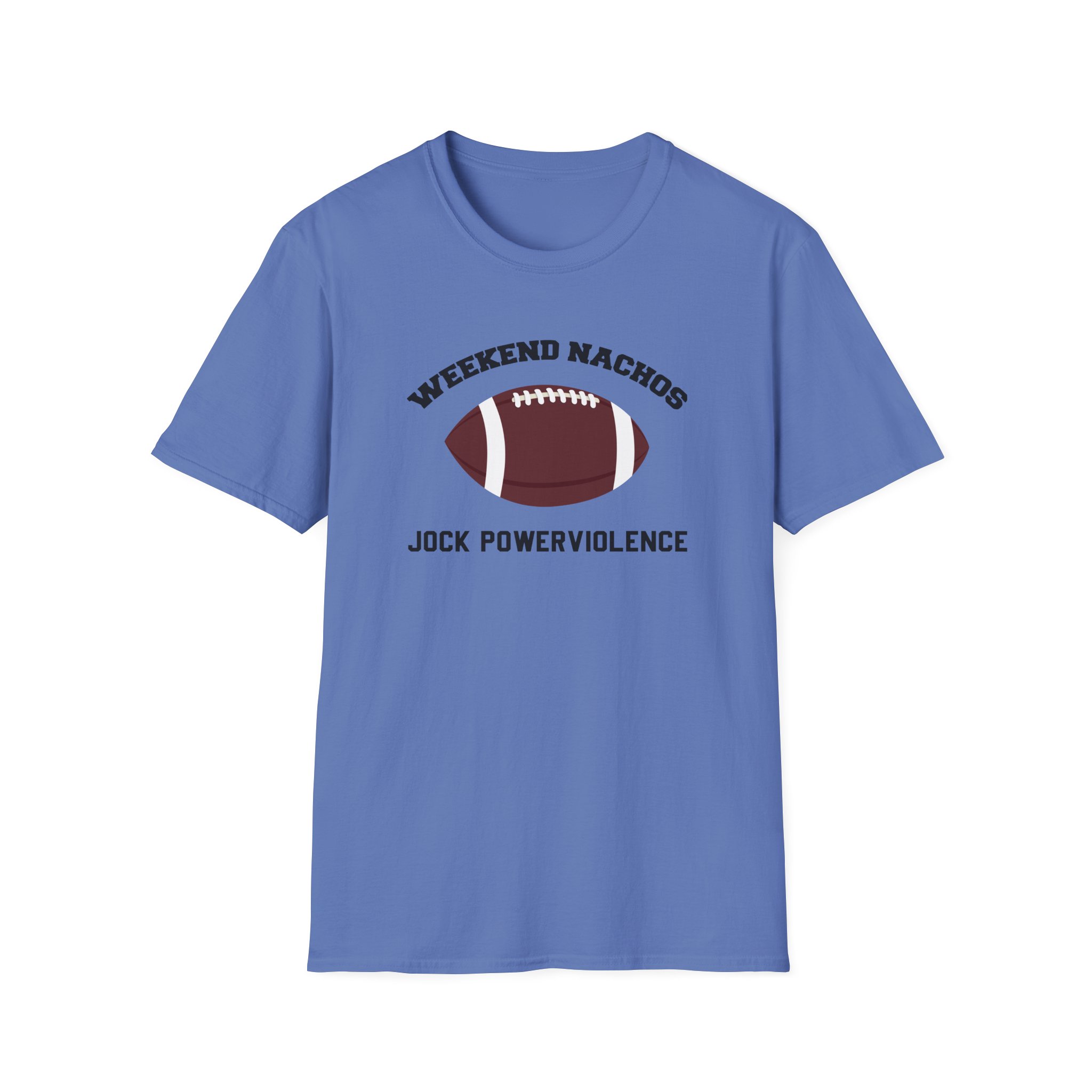 Weekend Nachos Jock Unisex Softstyle T-Shirt - Image 23
