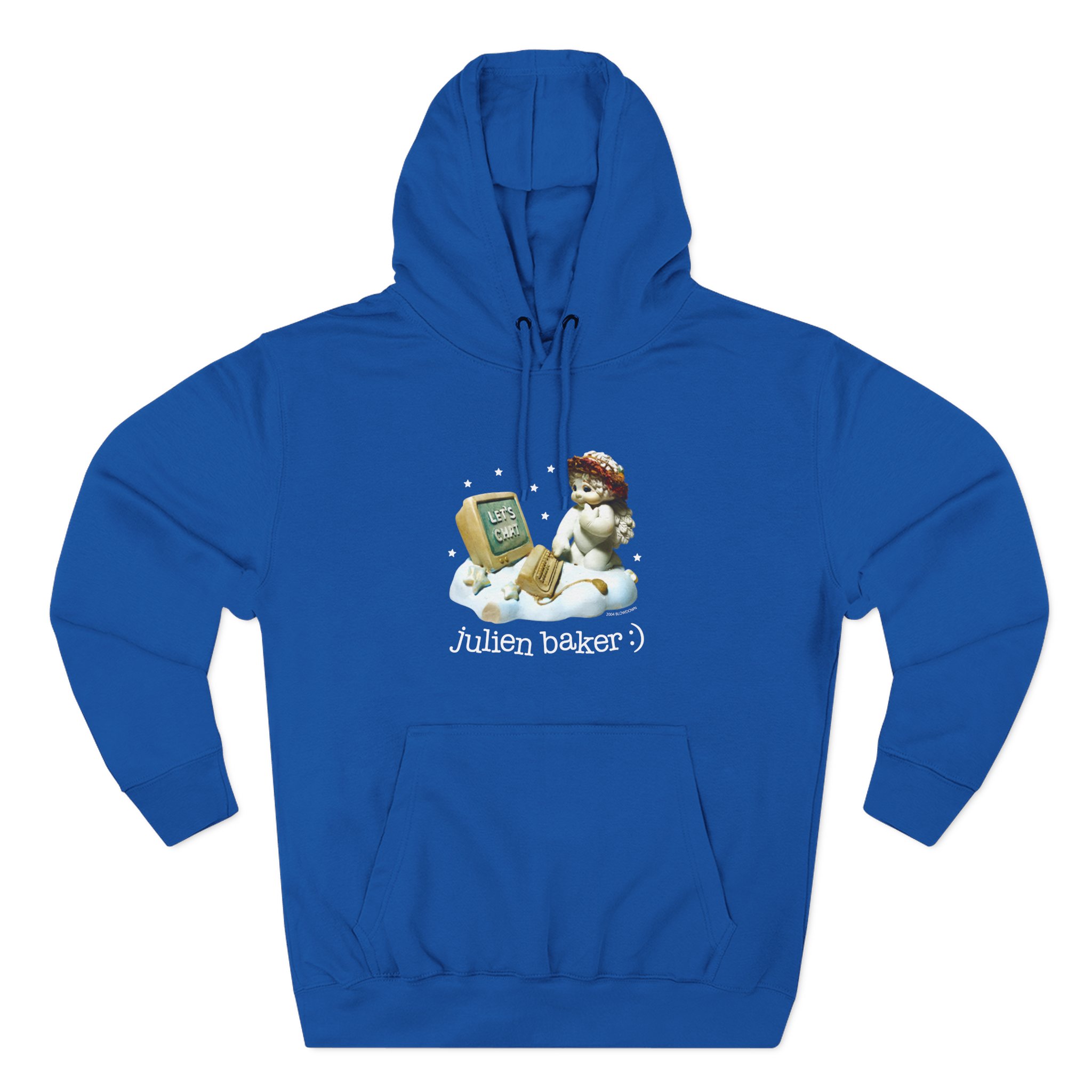 Julien Baker Online Angel Three-Panel Fleece Hoodie - Image 7