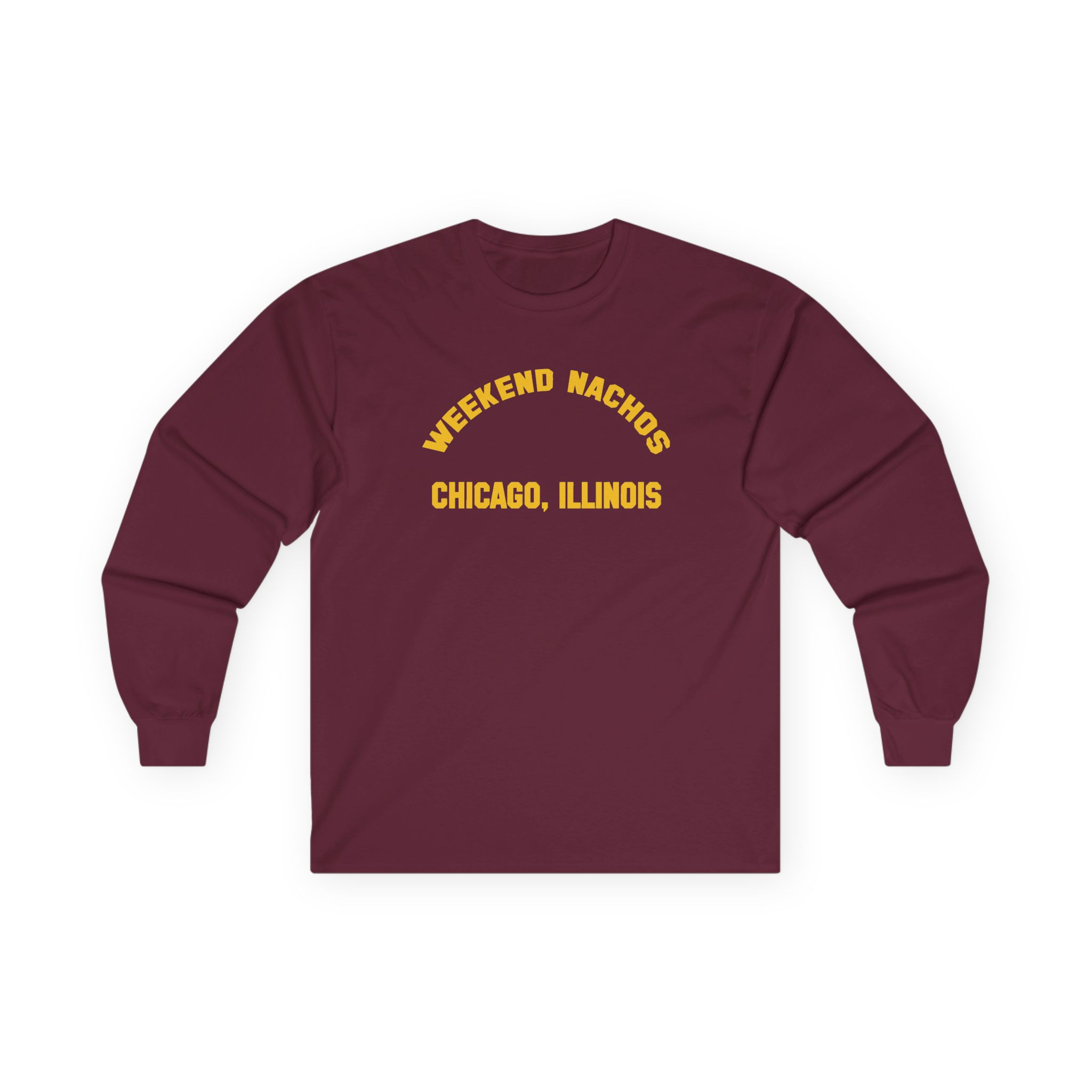 Weekend Nachos Watch You Suffer Unisex Ultra Cotton Long Sleeve Tee - Image 3